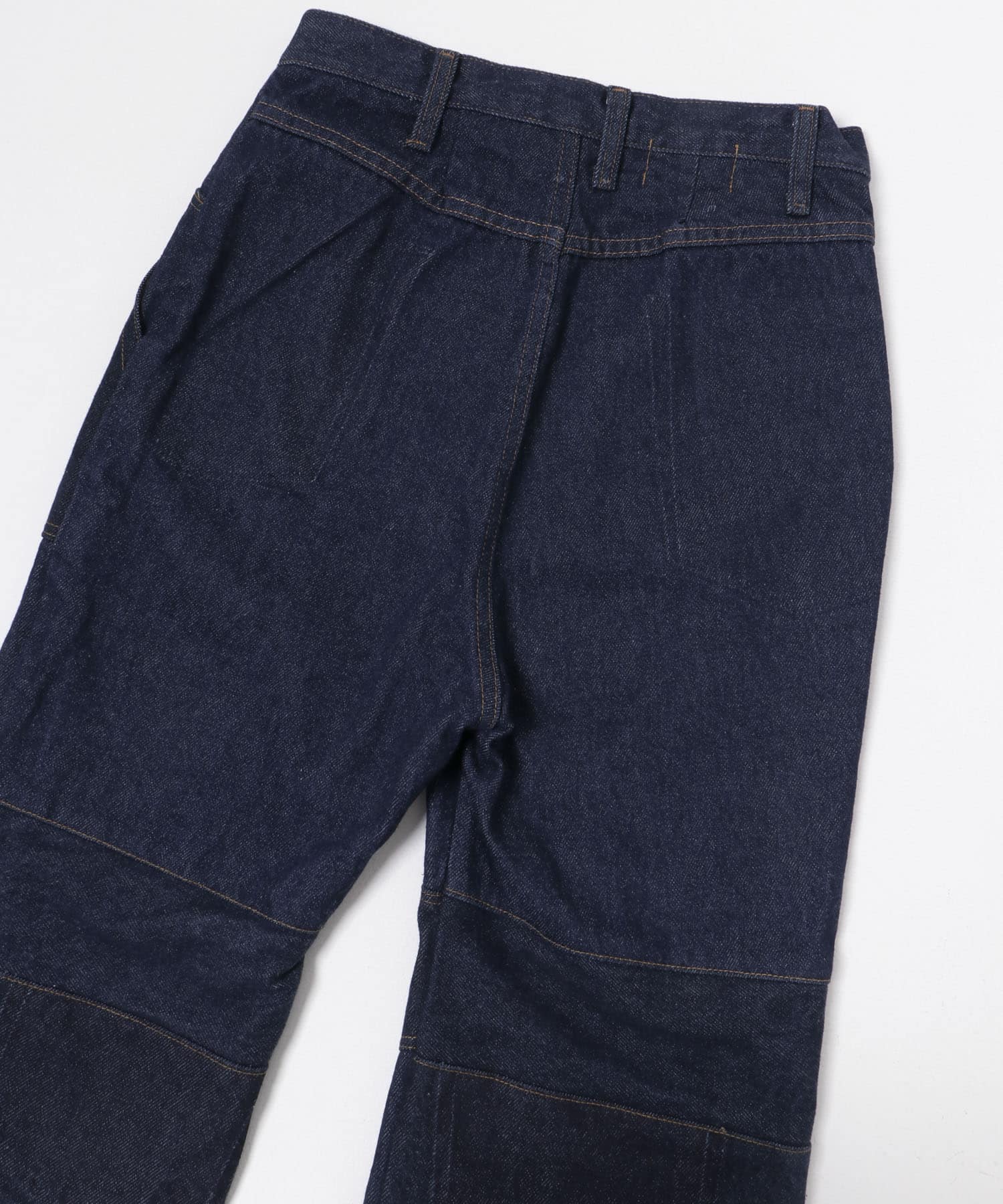 77circa　slit hem painter denim pants blue3 28
