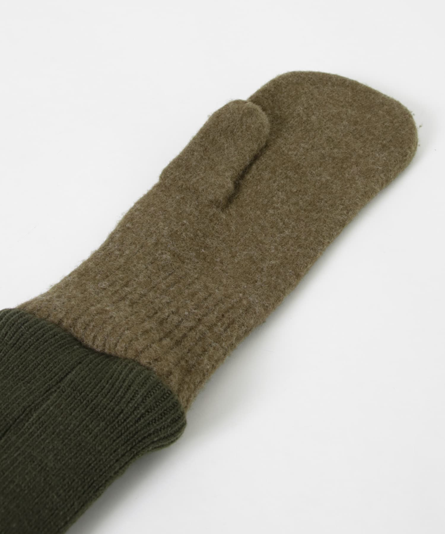 77circa　long military glove olive1 one