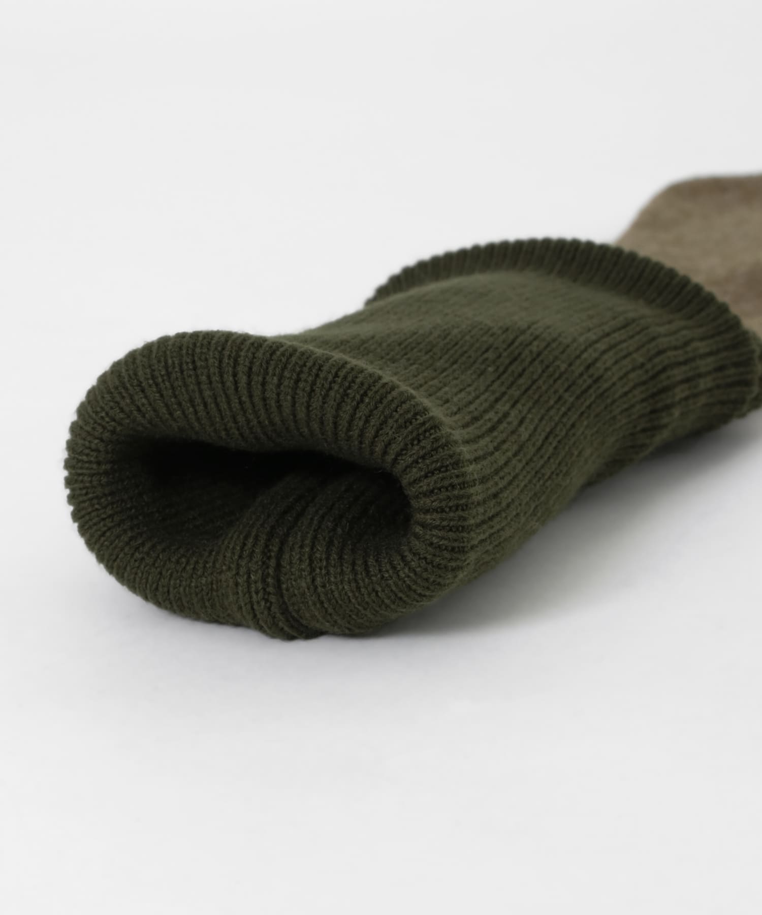 77circa　long military glove olive1 one