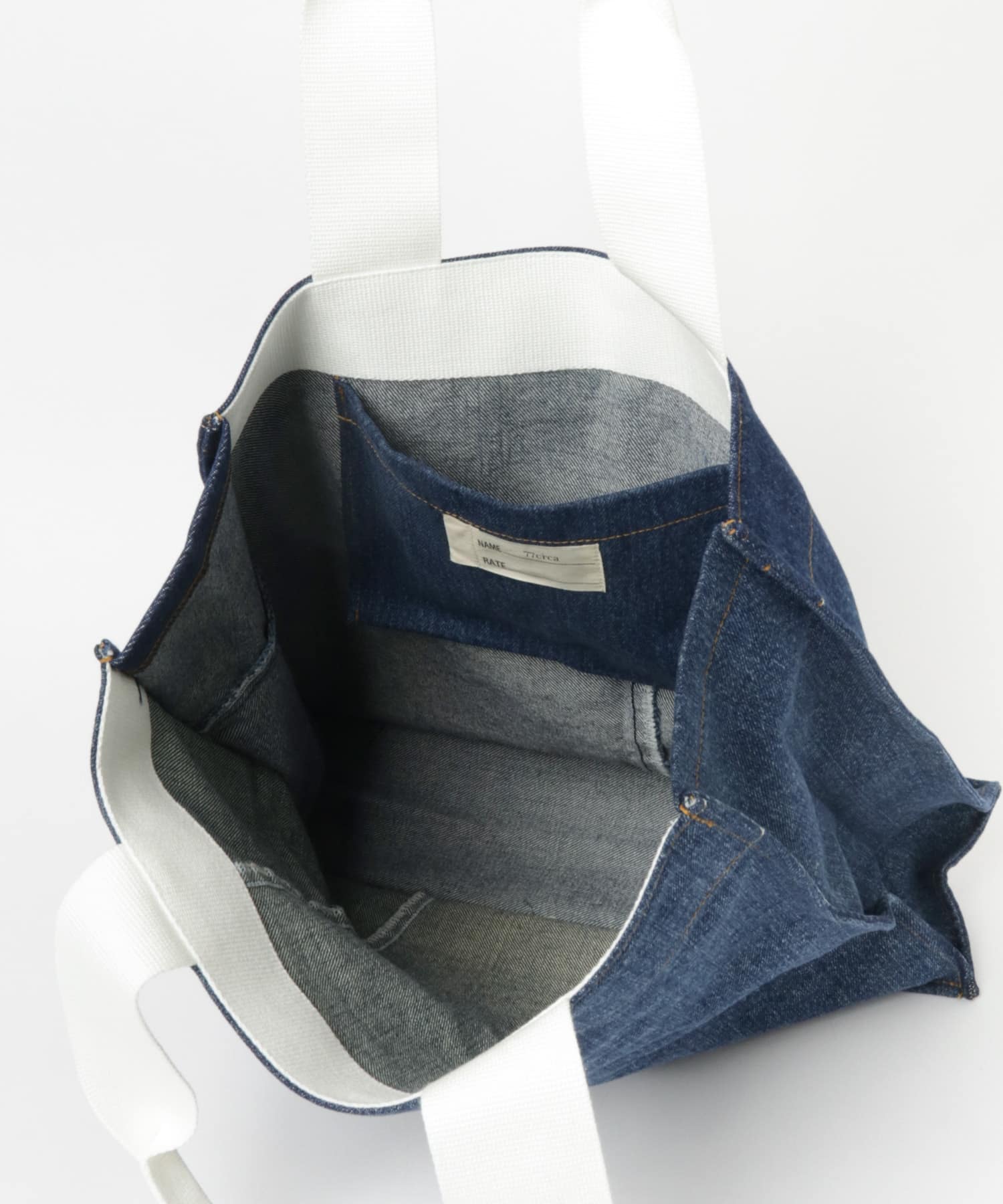 77circa　circa make denim bag blue1 one