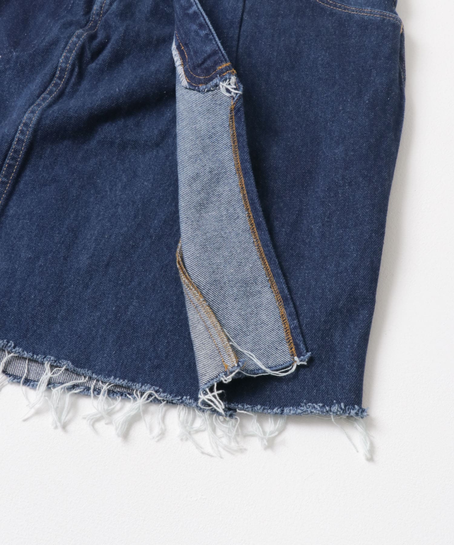 77circa　circa make denim mini skirt blue1 26