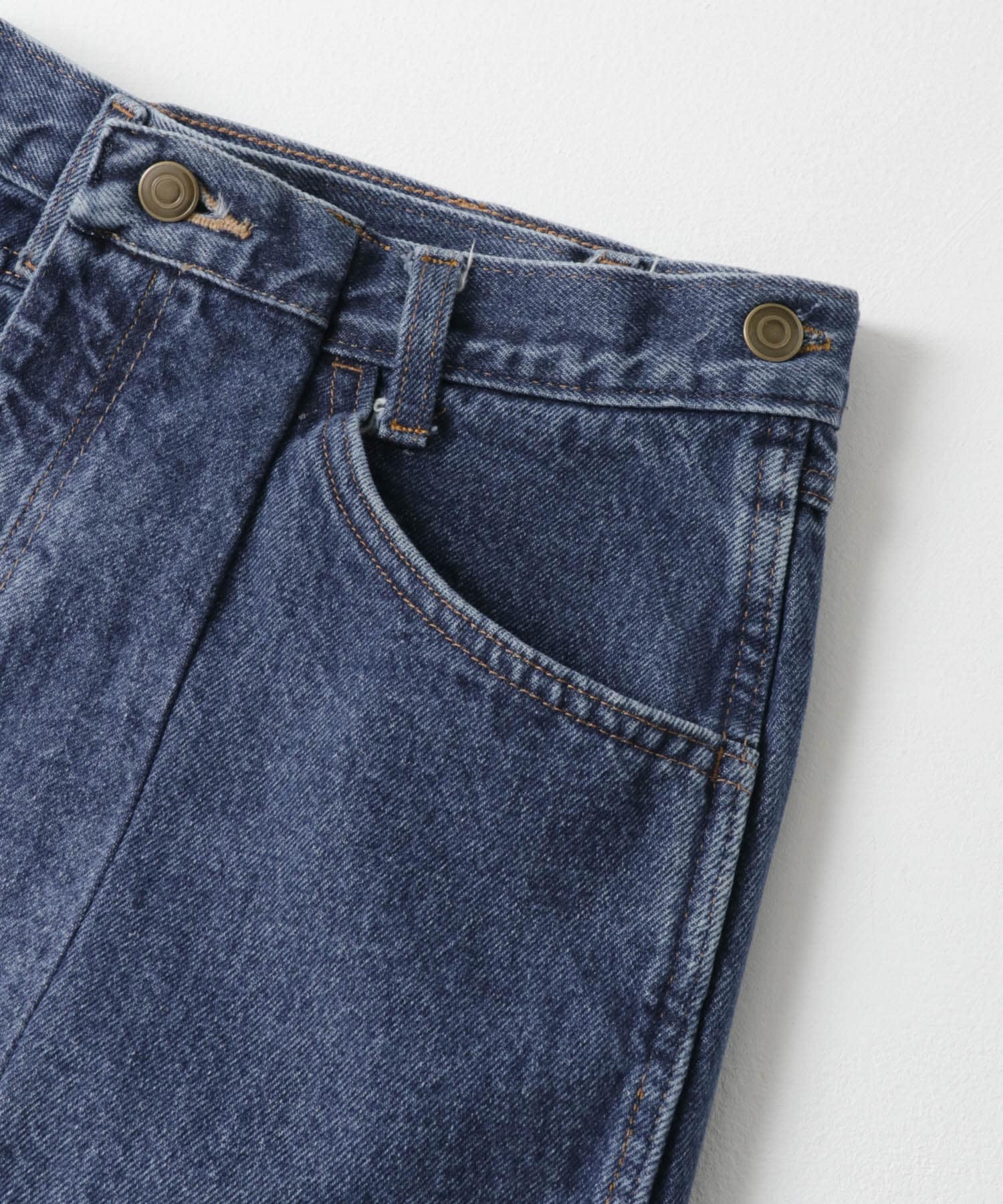 77circa　circa make denim mini skirt blue3 26