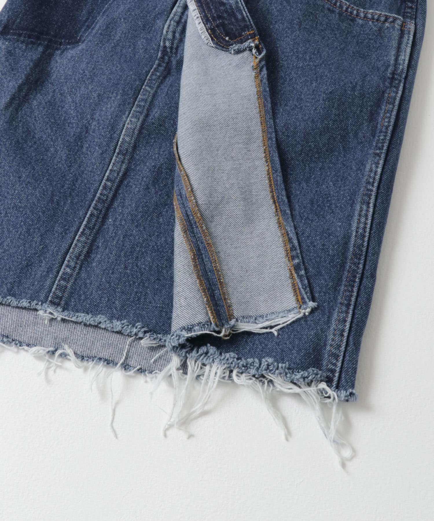 77circa　circa make denim mini skirt blue3 26