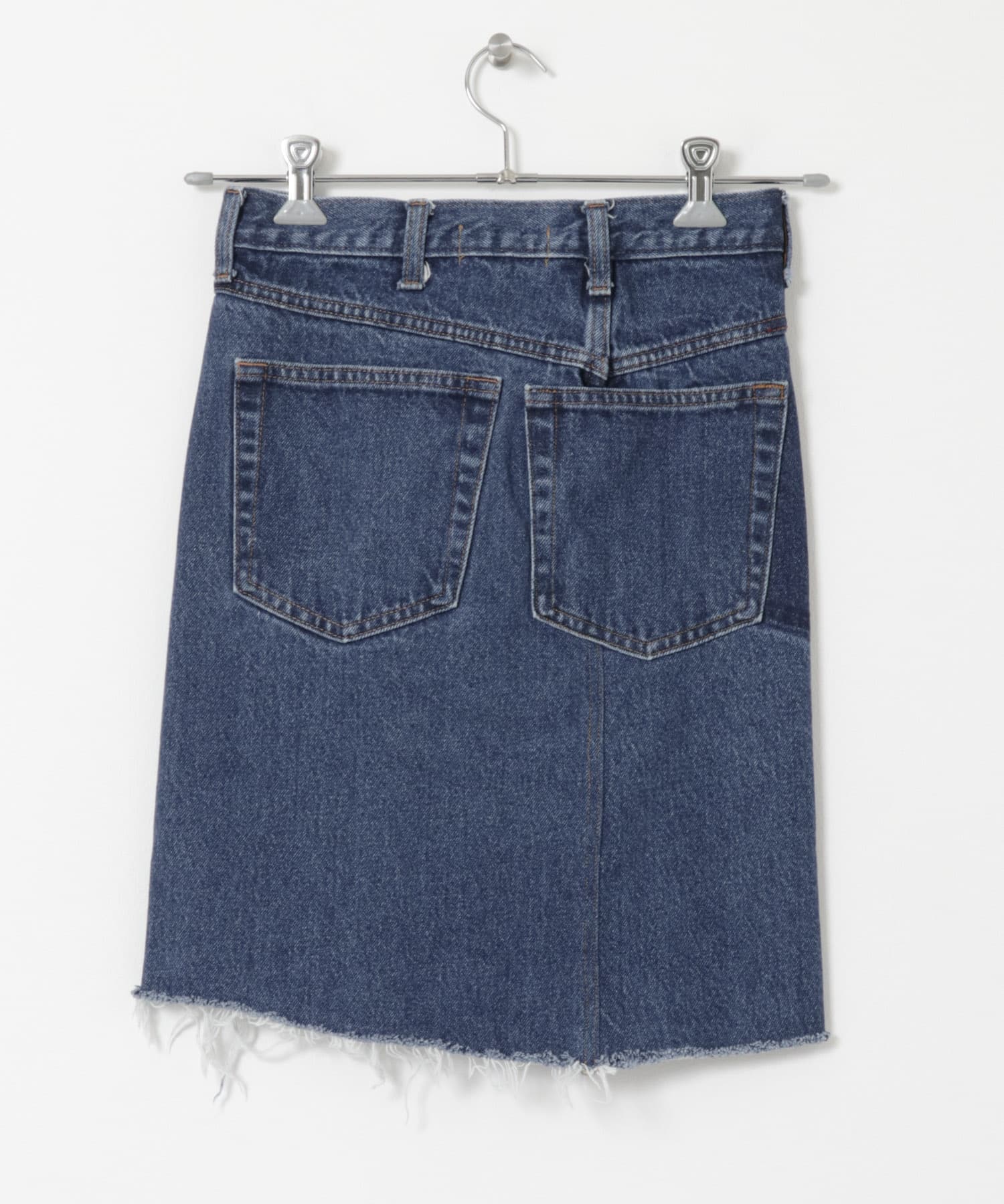 77circa　circa make denim mini skirt blue3 26