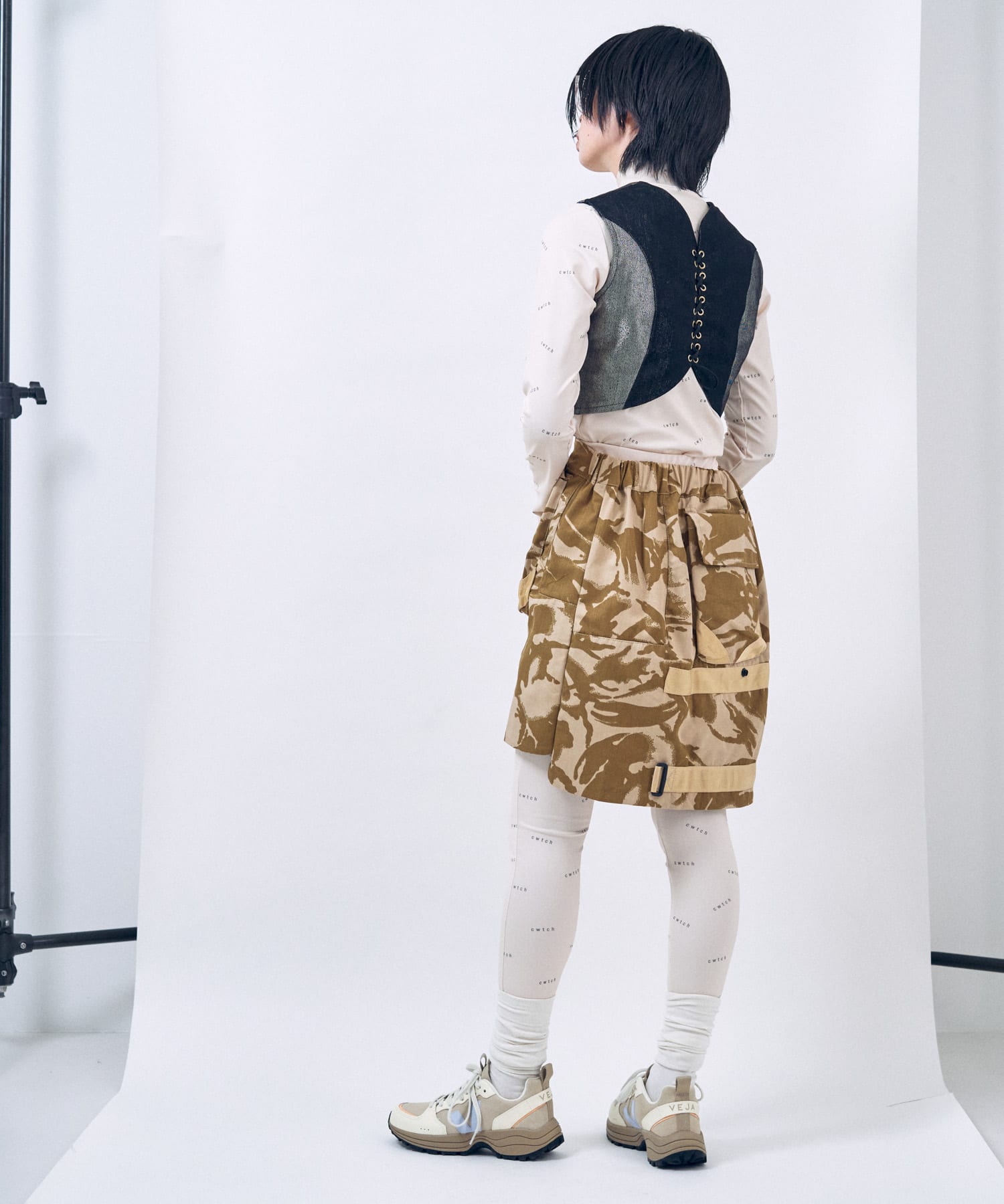 身長：168cm サイズ：one