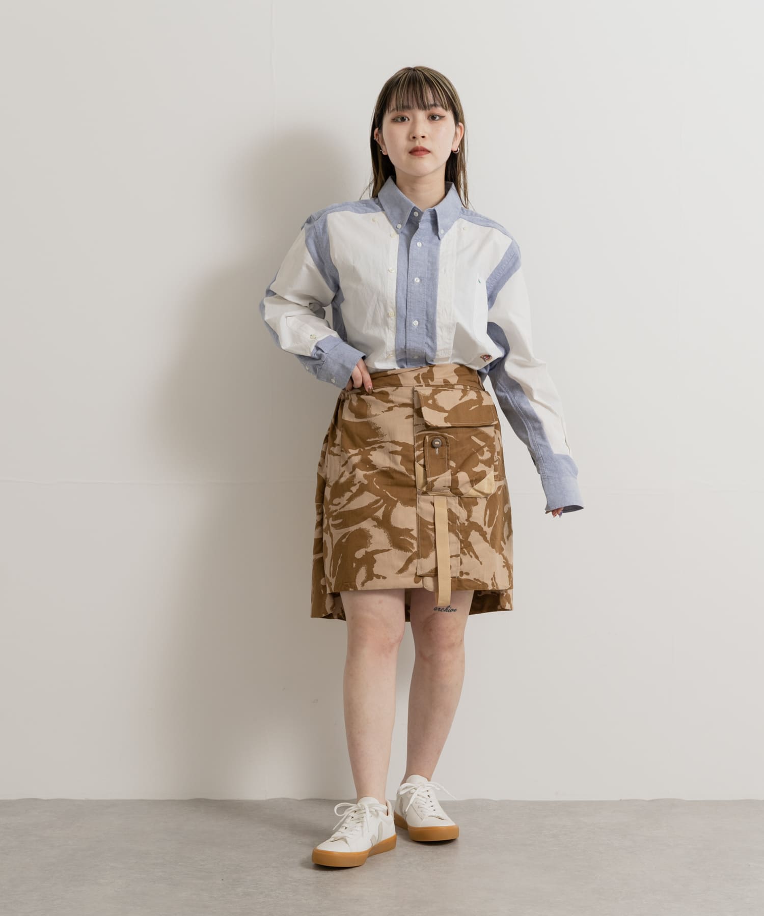 身長：156cm サイズ：one