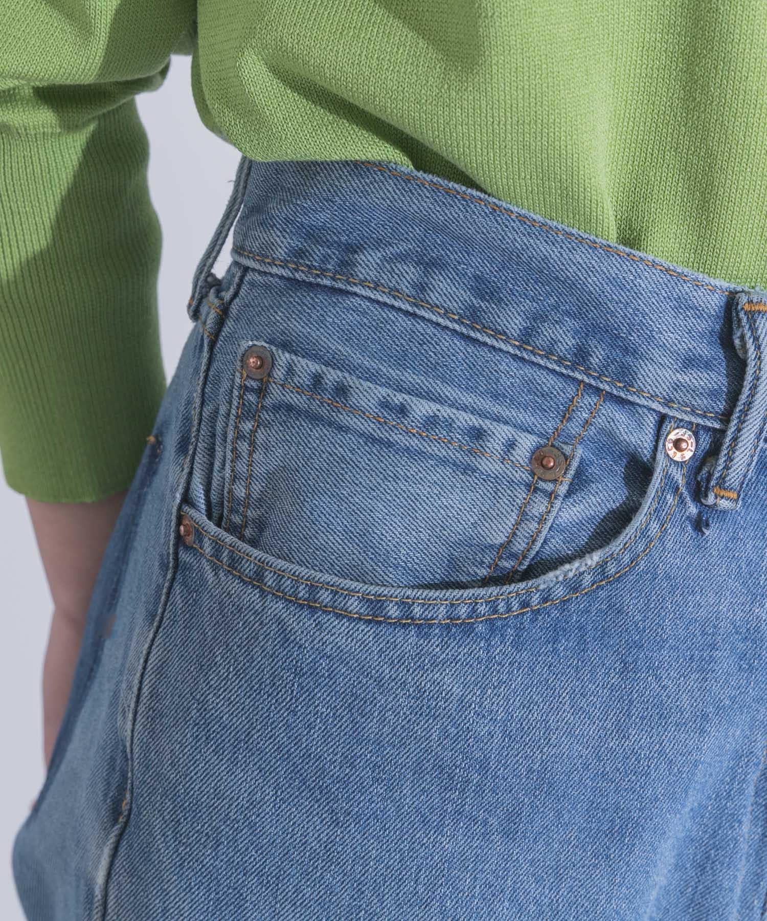 77circa　fringe denim pants 30 ASST-B 30