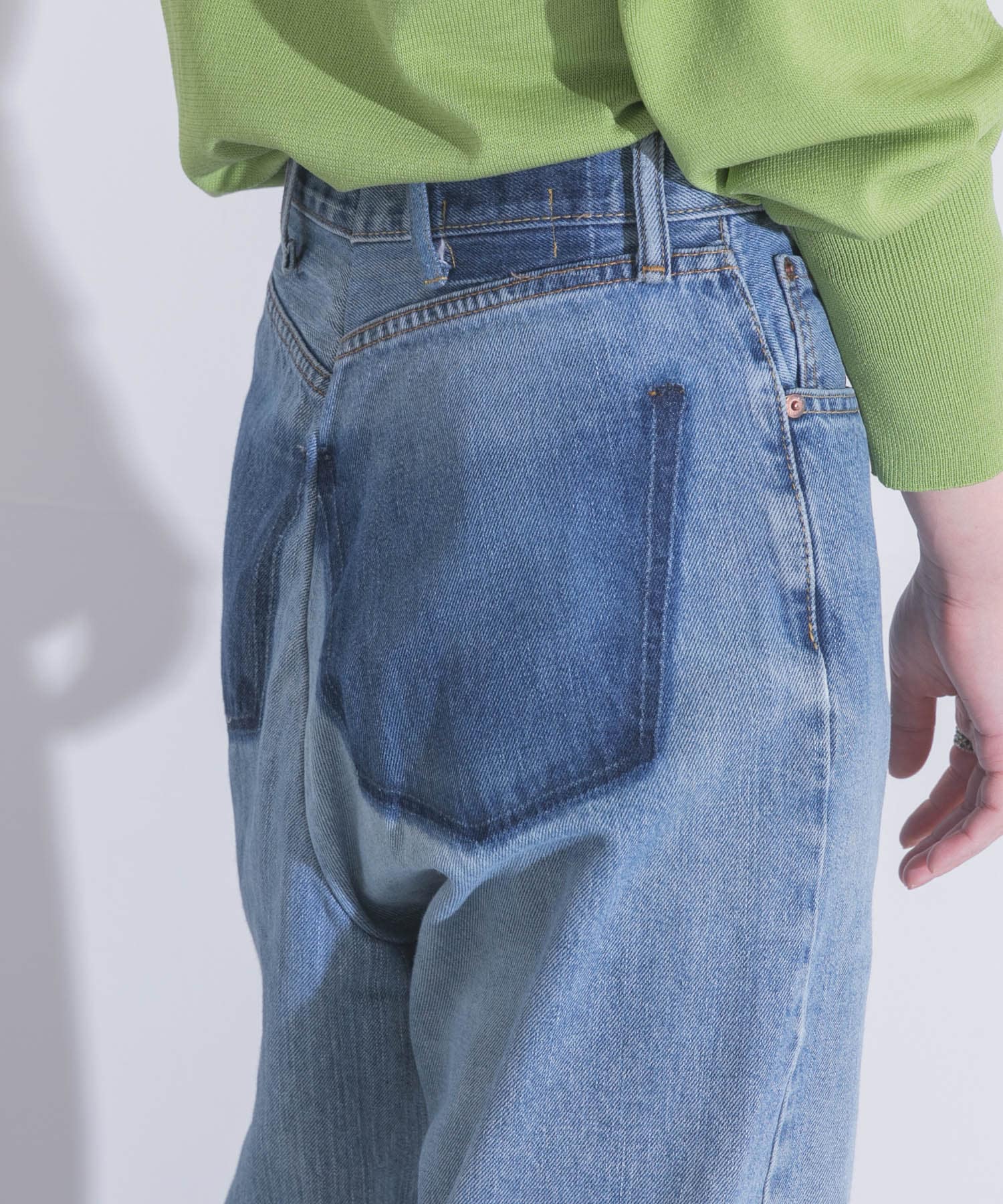 77circa　fringe denim pants 30 ASST-B 30