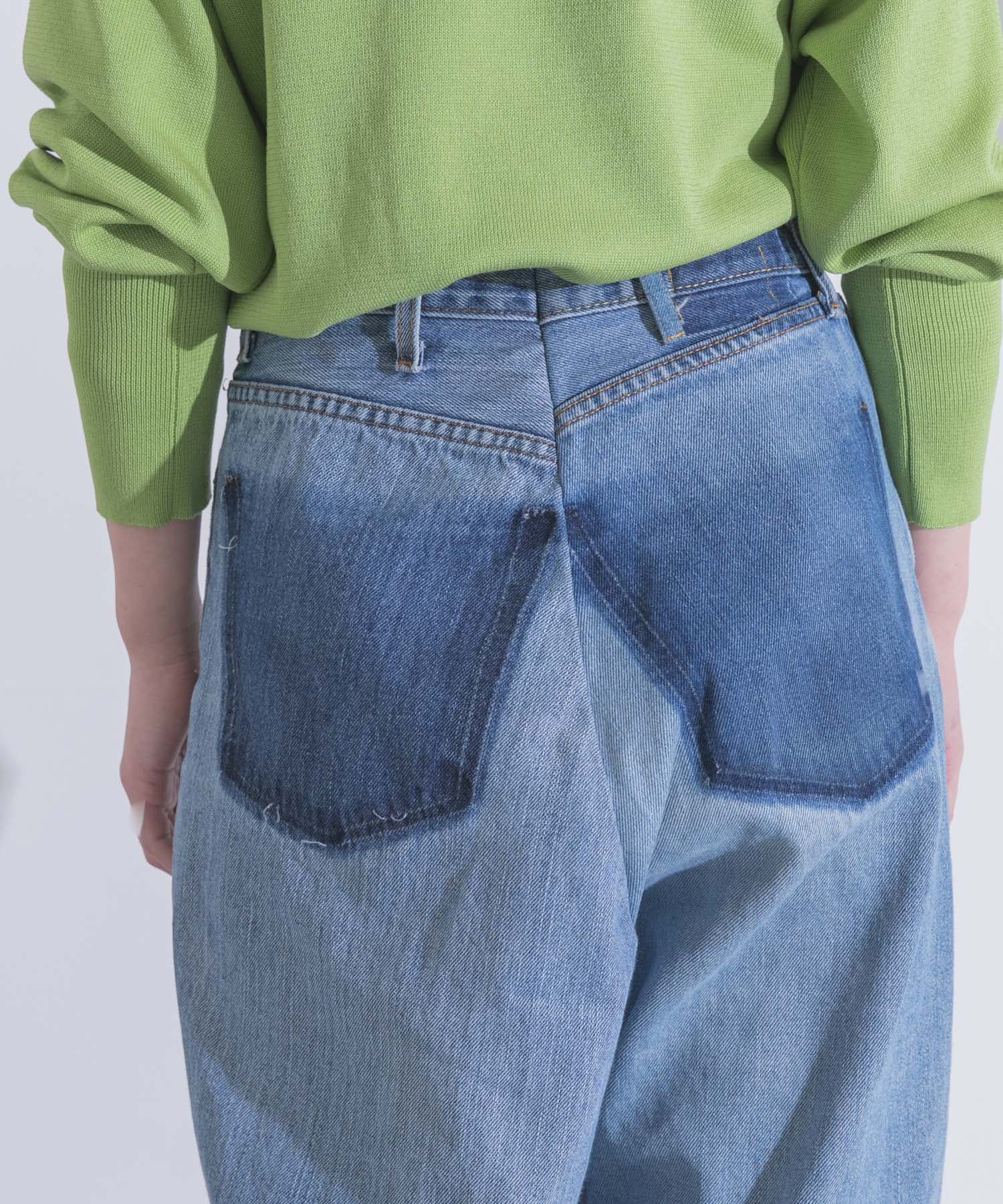 77circa　fringe denim pants 30 ASST-B 30