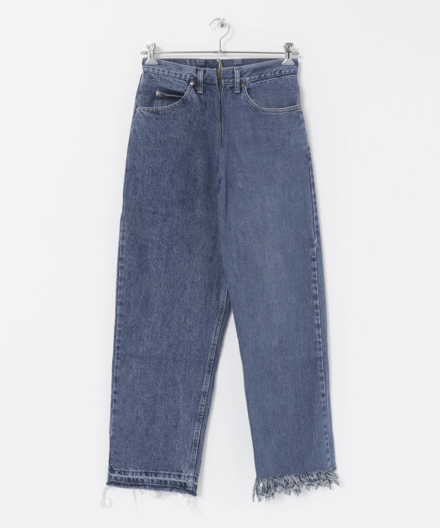 77circa　fringe denim pants 30