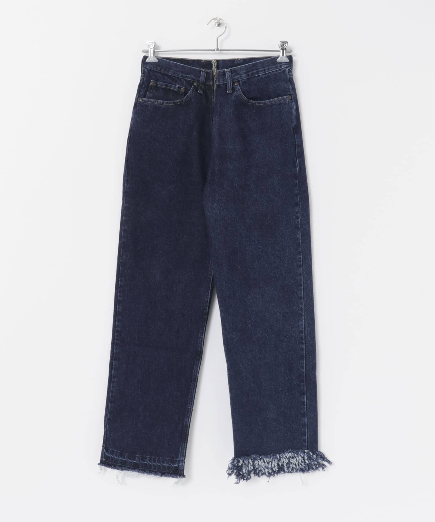 77circa　fringe denim pants 30