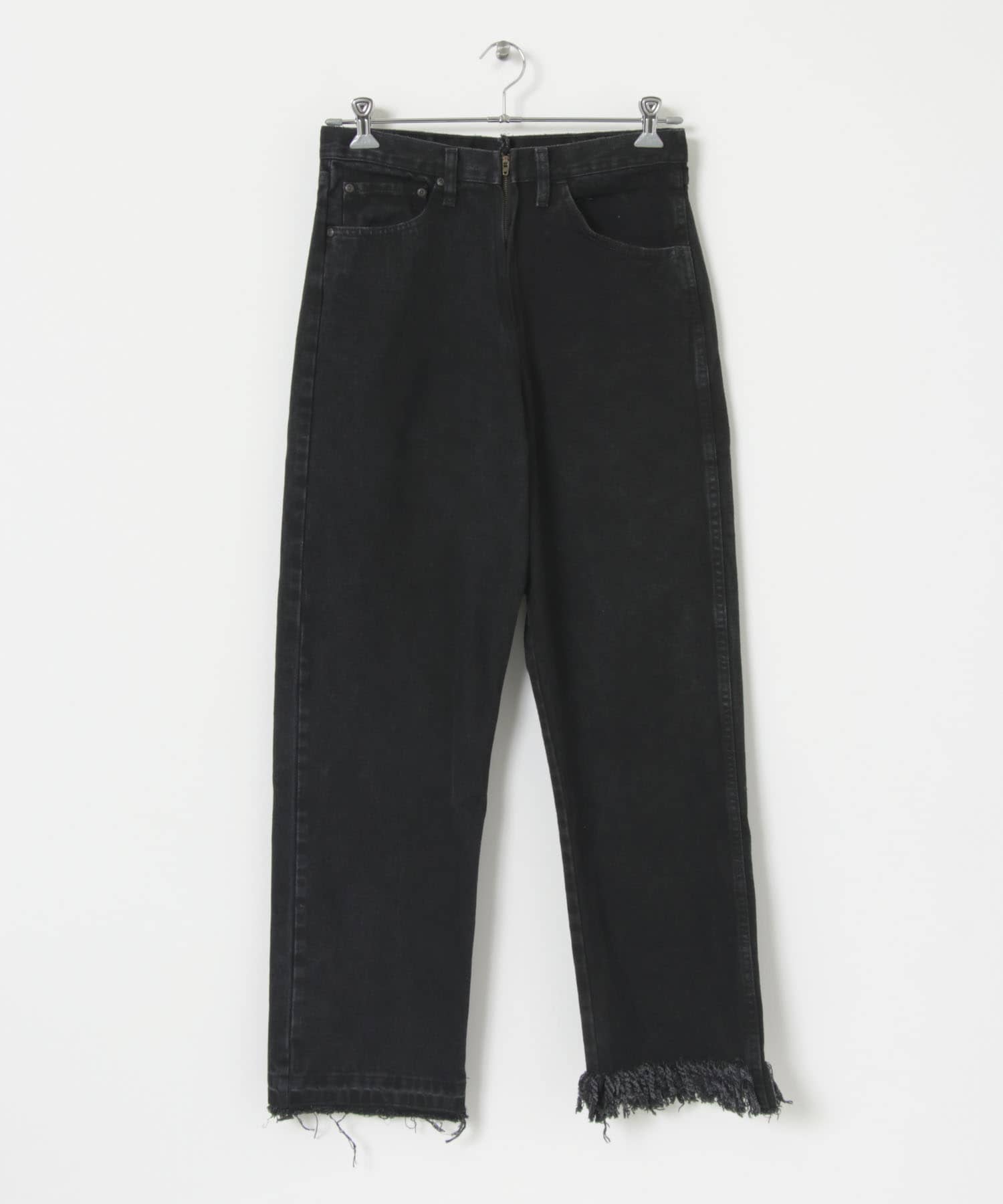 77circa　fringe denim pants 32