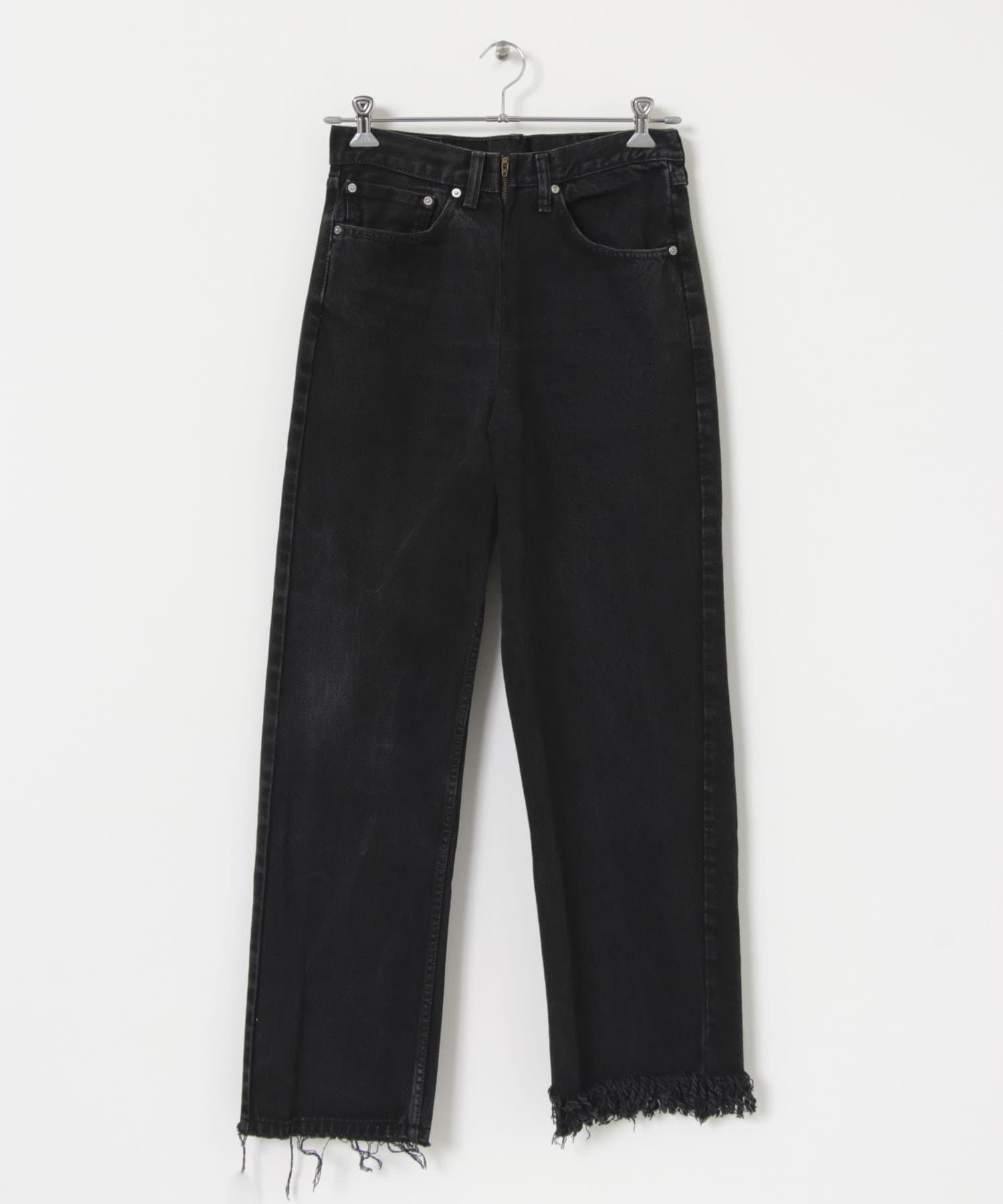 77circa　fringe denim pants 32
