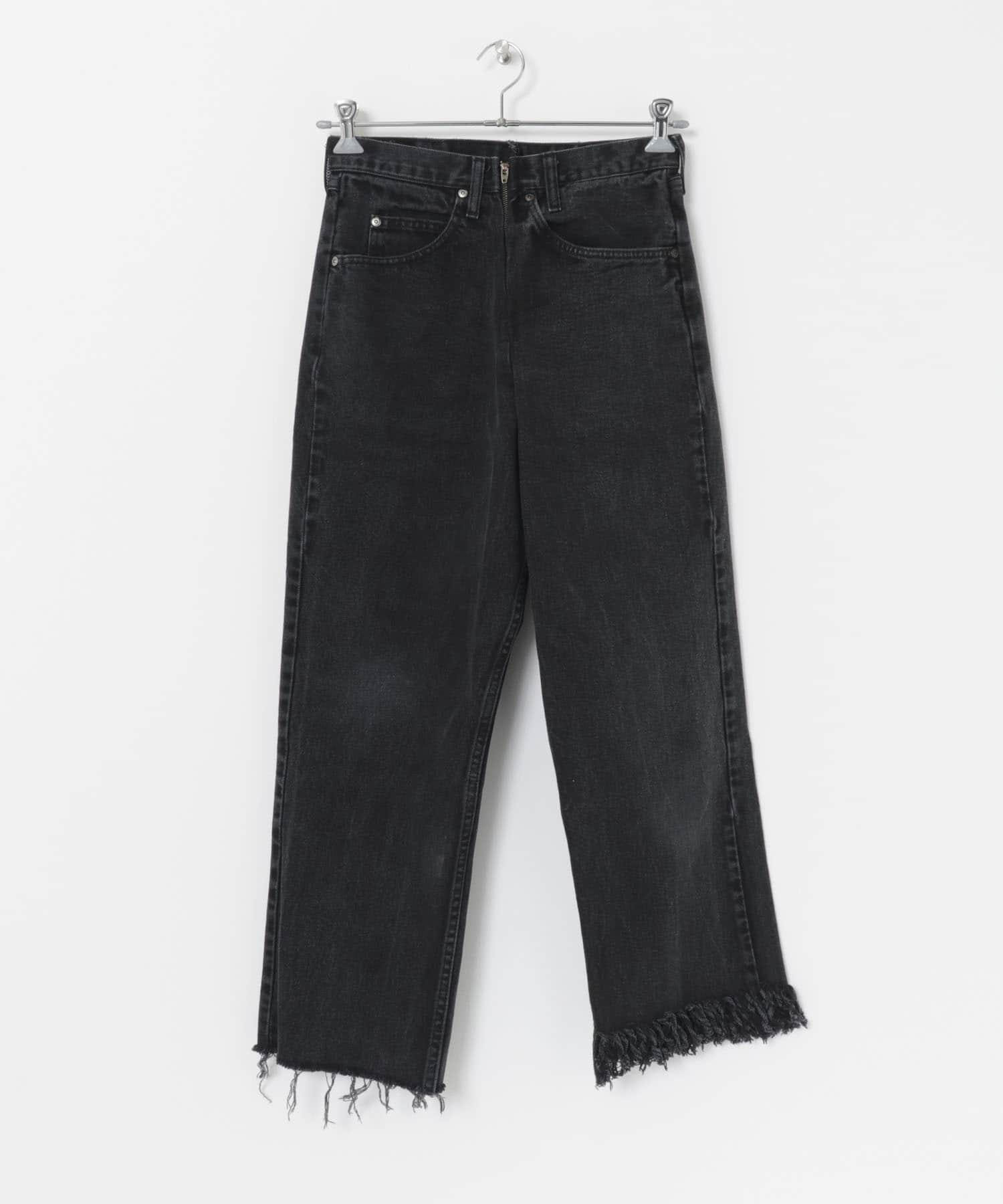 77circa　fringe denim pants 28