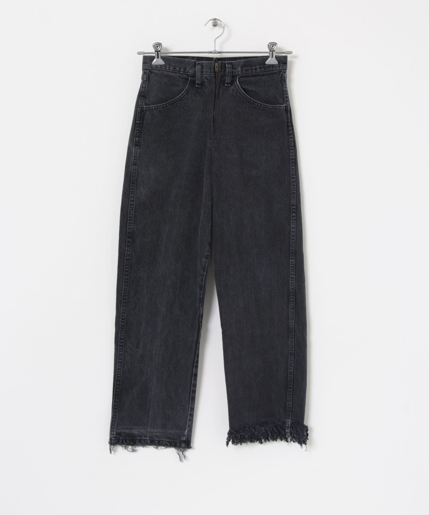77circa　fringe denim pants 28