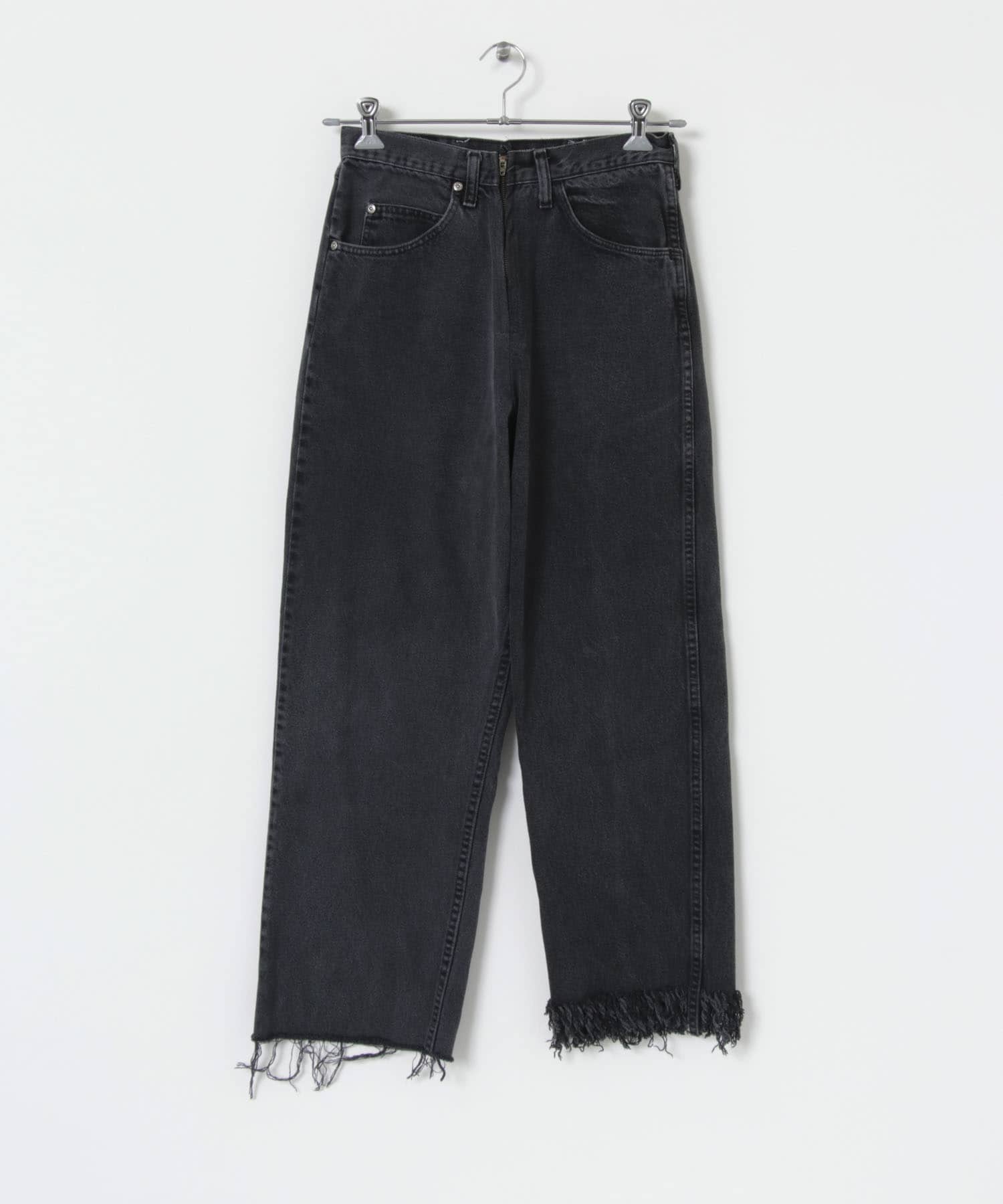 77circa　fringe denim pants 28