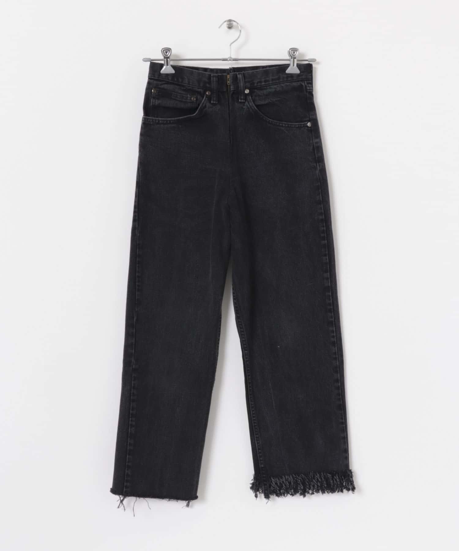 77circa　fringe denim pants 28