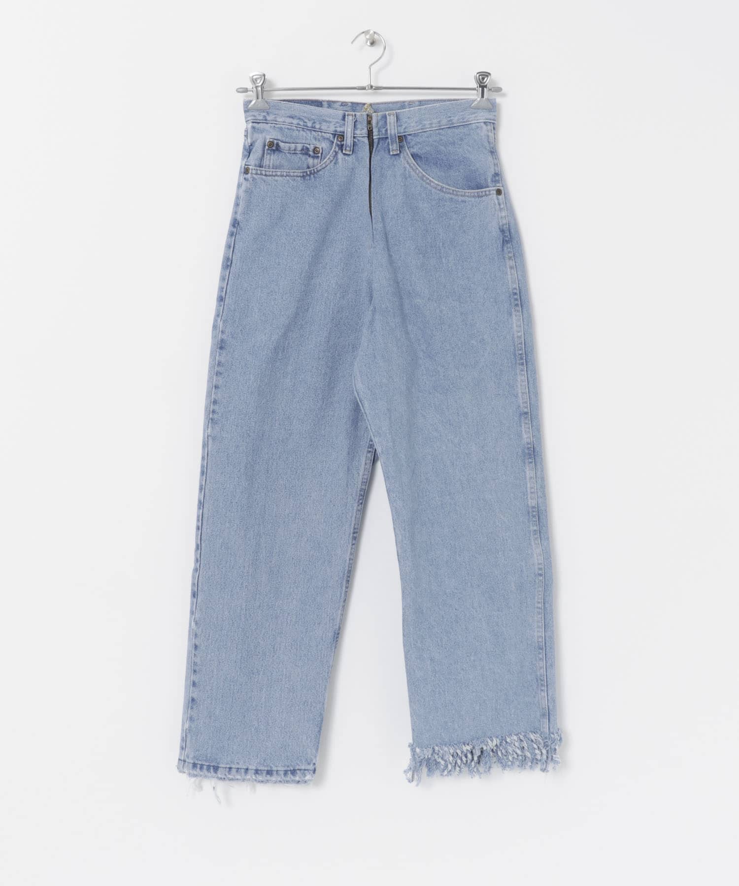 77circa　fringe denim pants 28