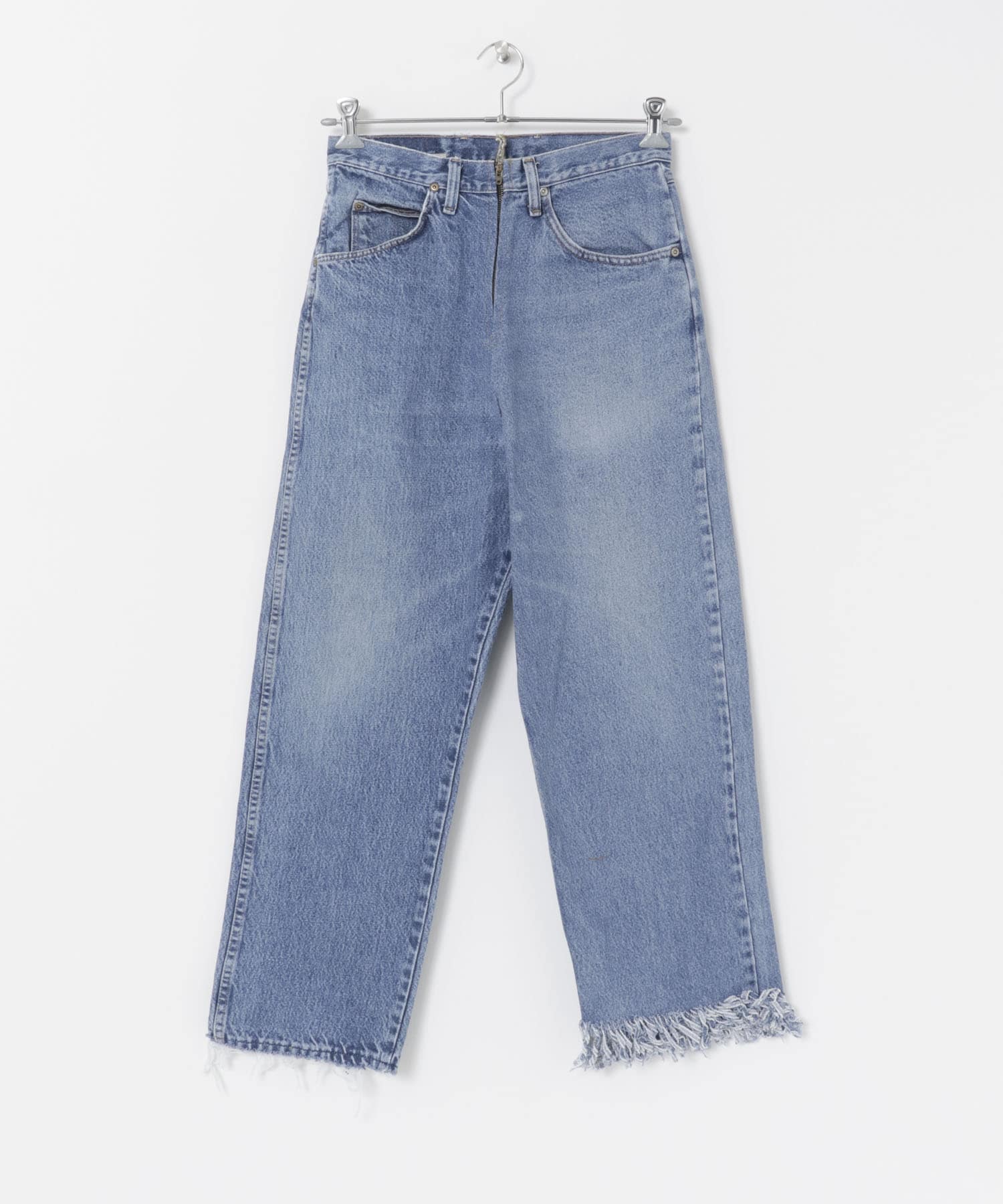 77circa　fringe denim pants 28