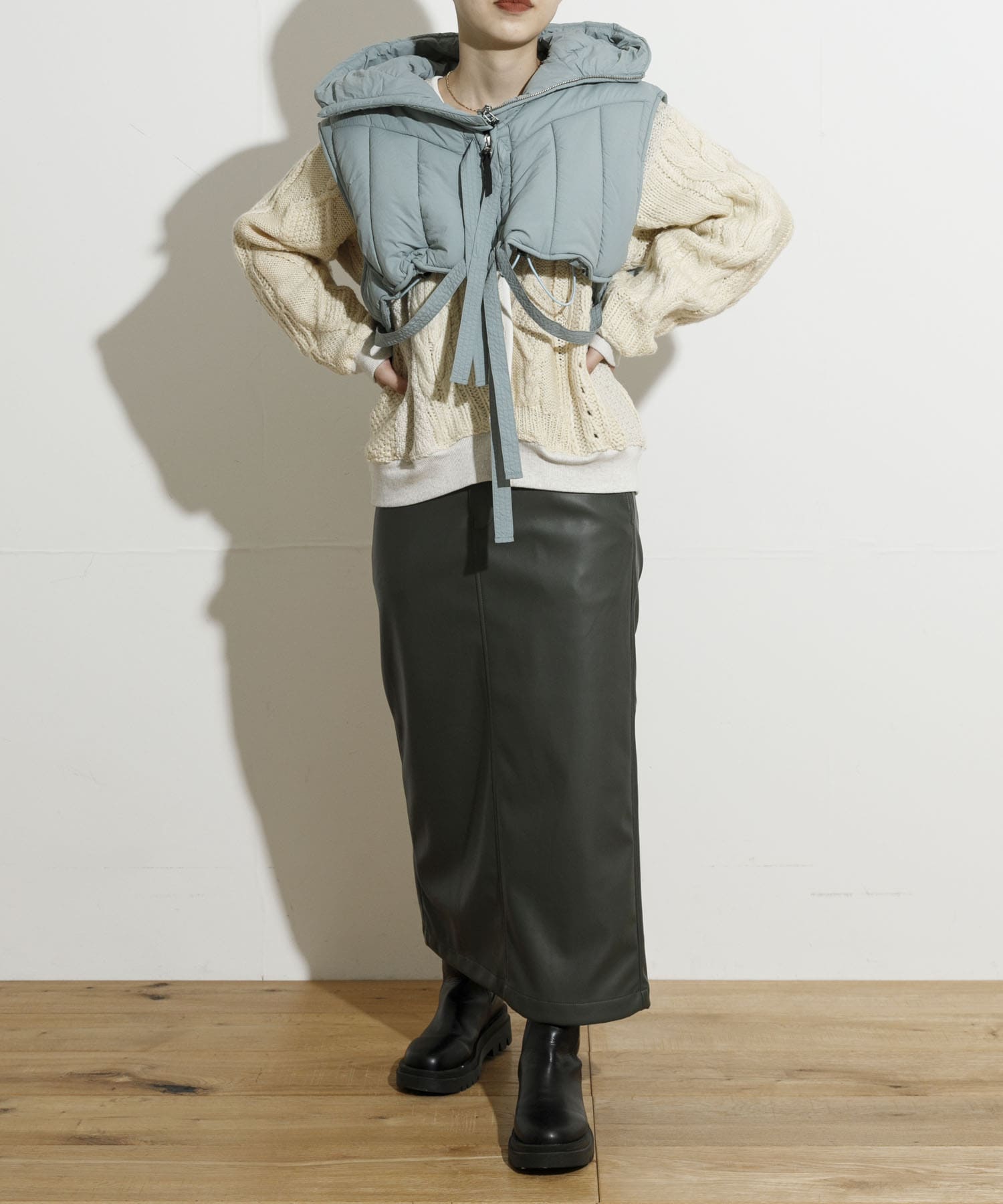 身長：163cm サイズ：S