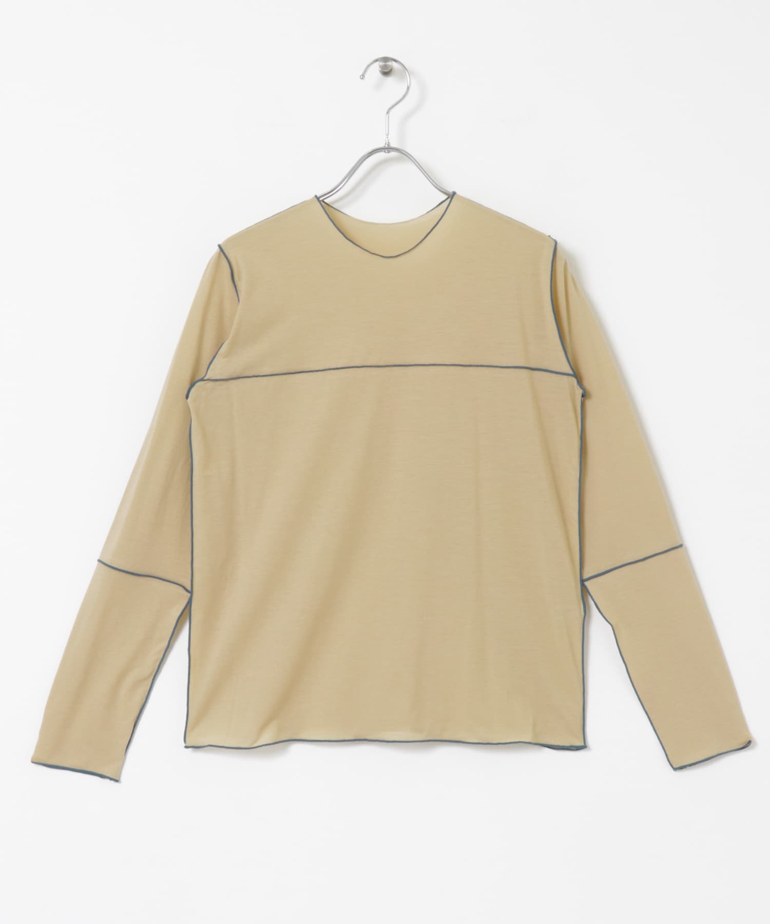 &her　Woolly Tops BEIGE FREE