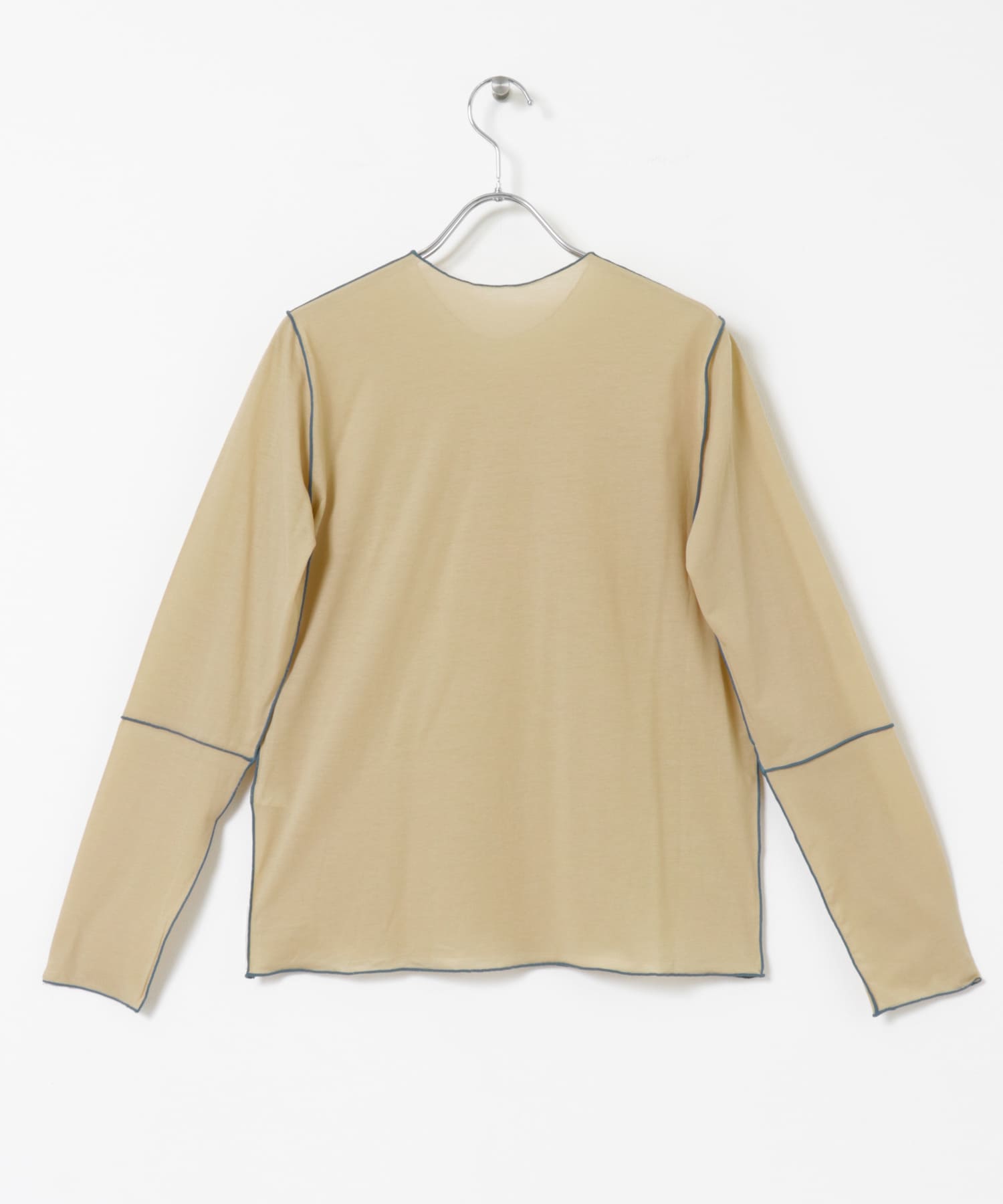 &her　Woolly Tops BEIGE FREE
