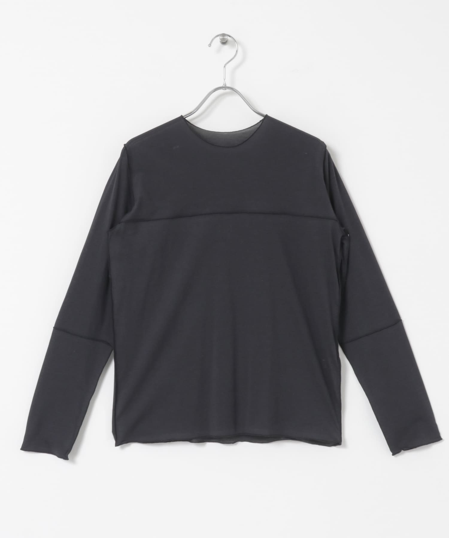 &her　Woolly Tops BLACK FREE