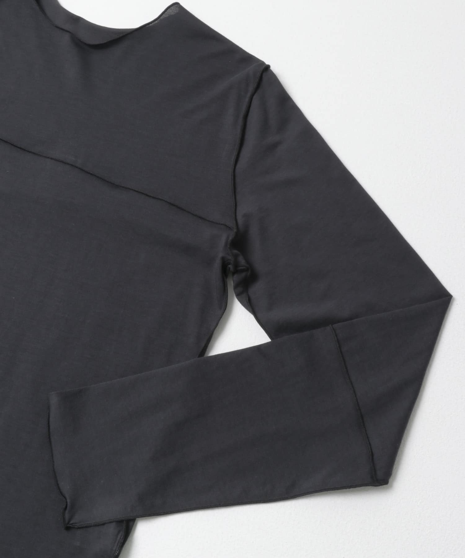 &her　Woolly Tops BLACK FREE