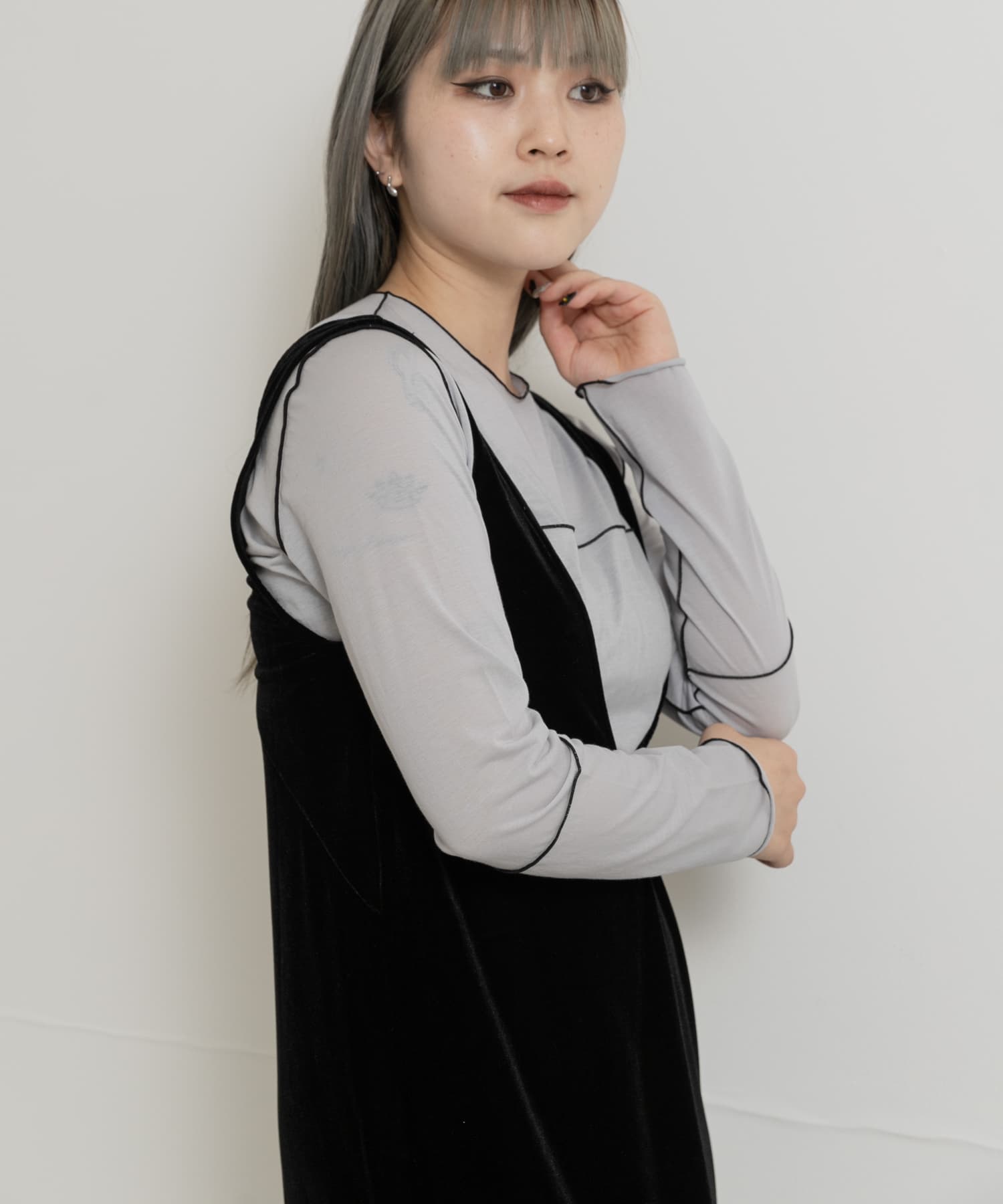 身長：156cm サイズ：FREE