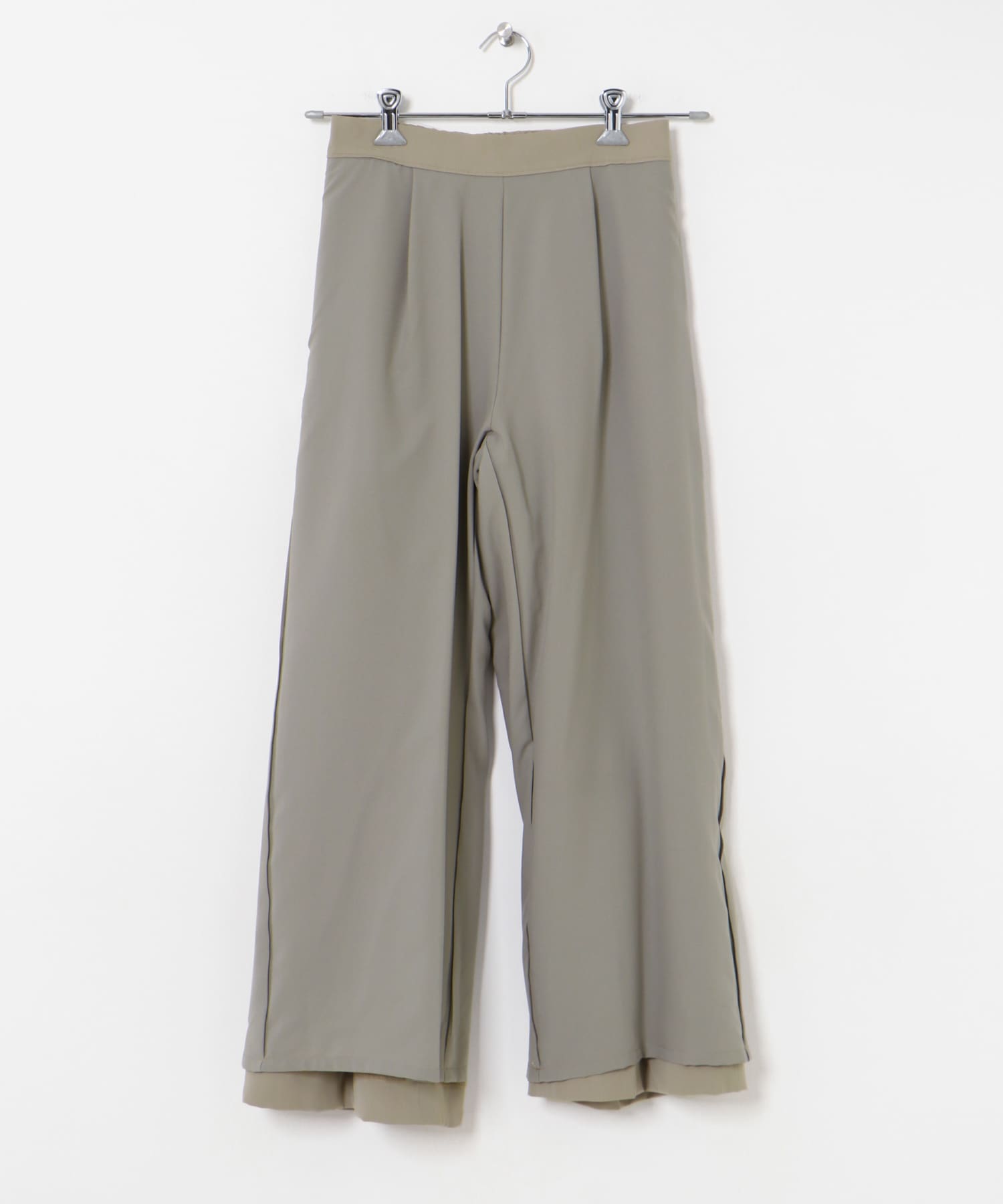 &her　Thick Skirt Pants SAND 36