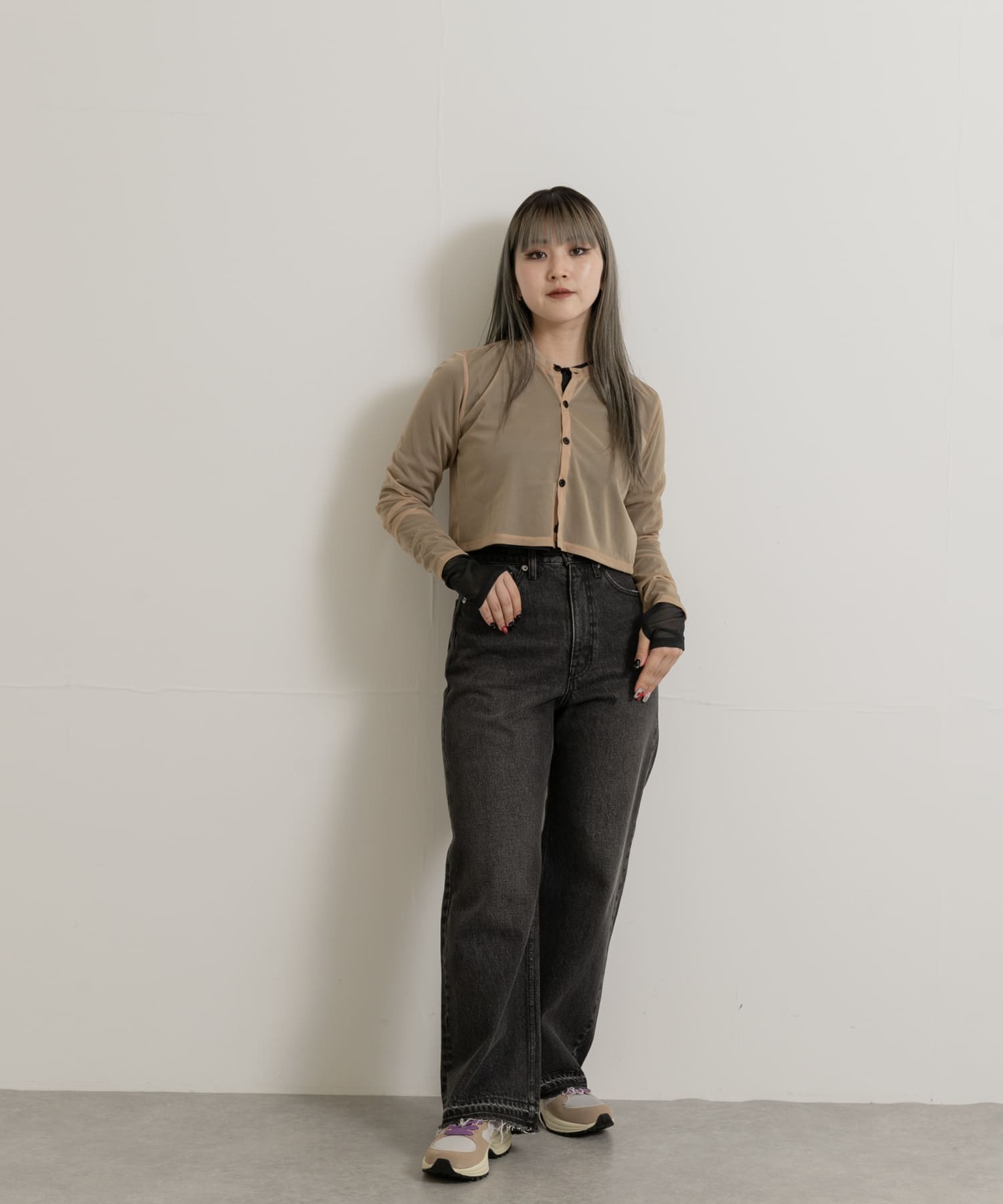 身長：156cm サイズ：FREE