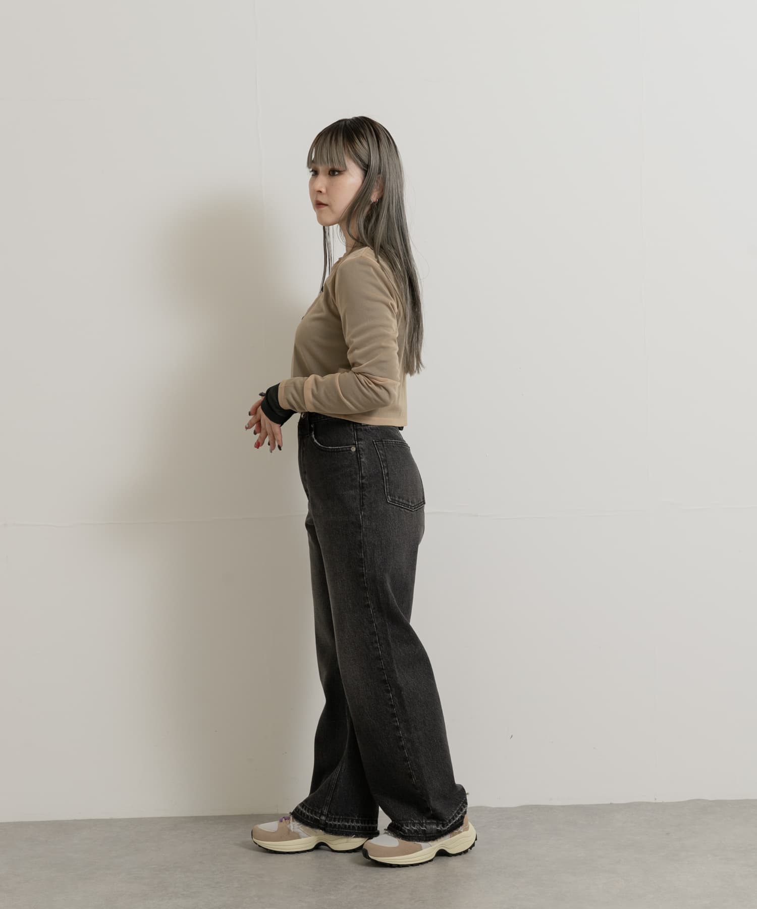 身長：156cm サイズ：FREE