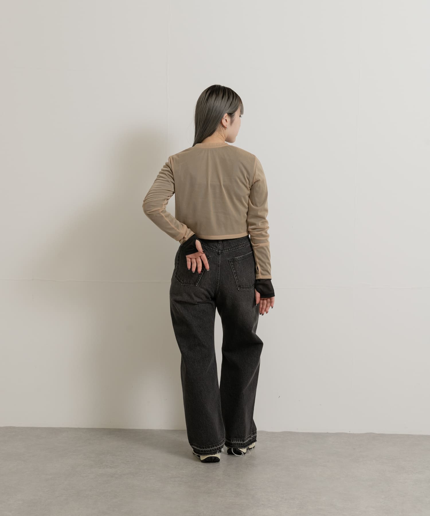 身長：156cm サイズ：FREE