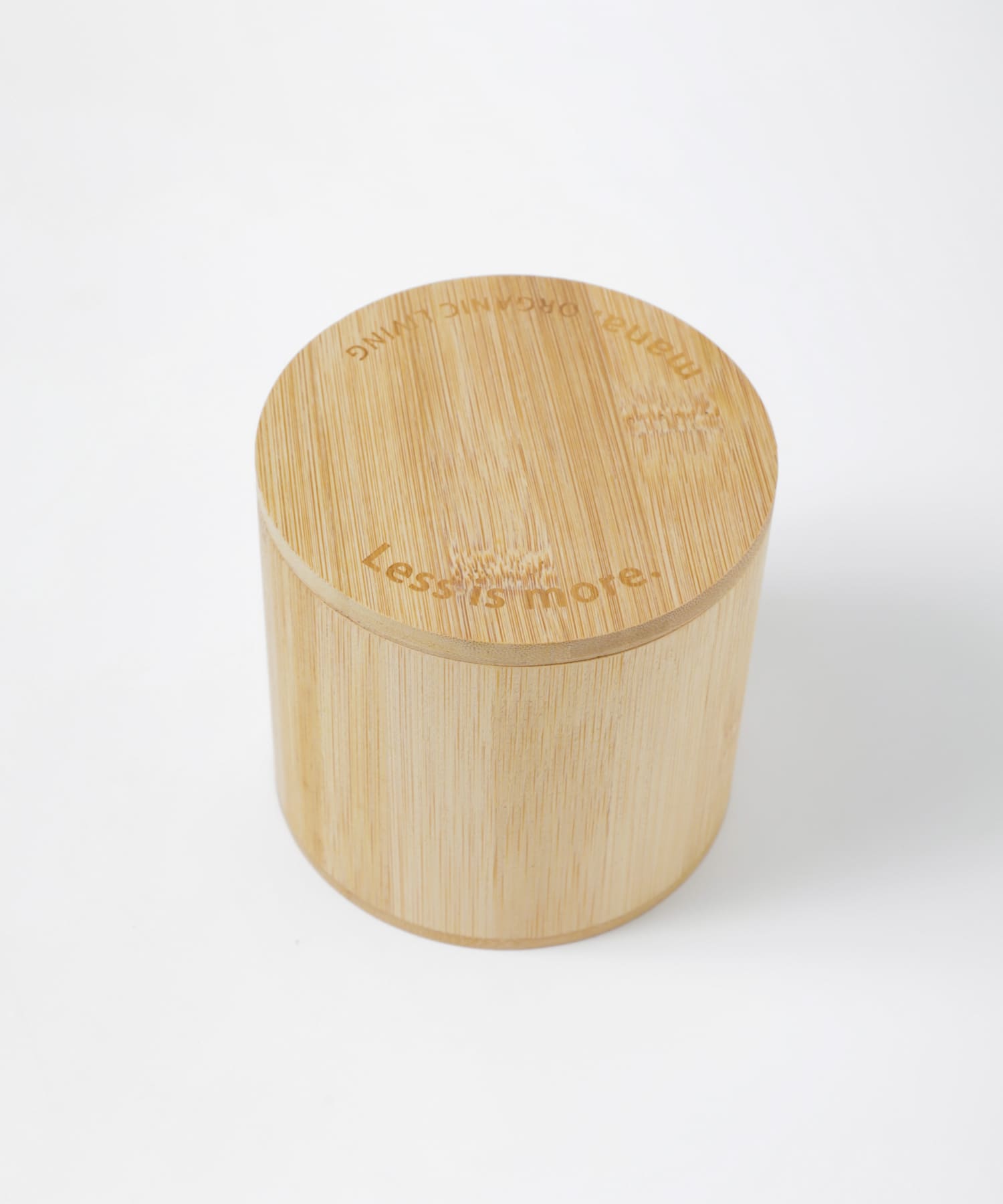 mana. ORGANIC LIVING　バンブーコットンパッド20枚セット natural -