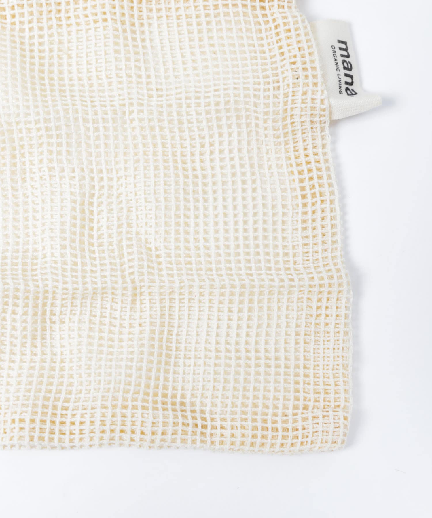 mana. ORGANIC LIVING　バンブーコットンパッド20枚セット natural -