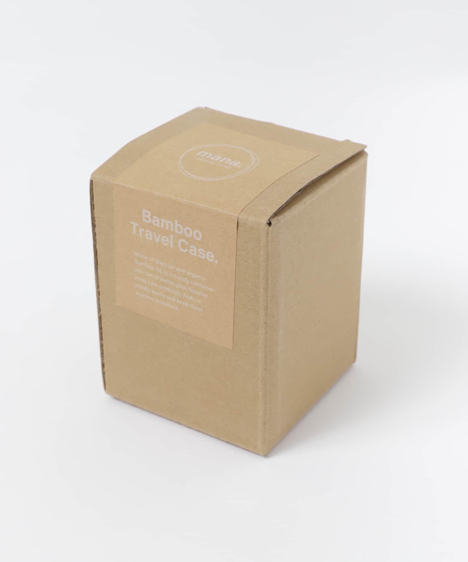 mana. ORGANIC LIVING　トラベルケースセット(S+M) natural -