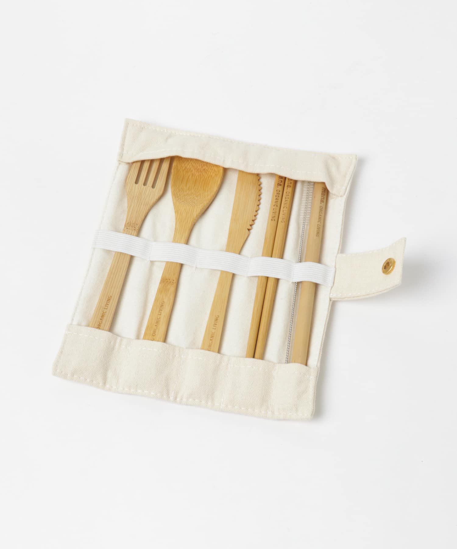 mana. ORGANIC LIVING　カトラリーセット natural -
