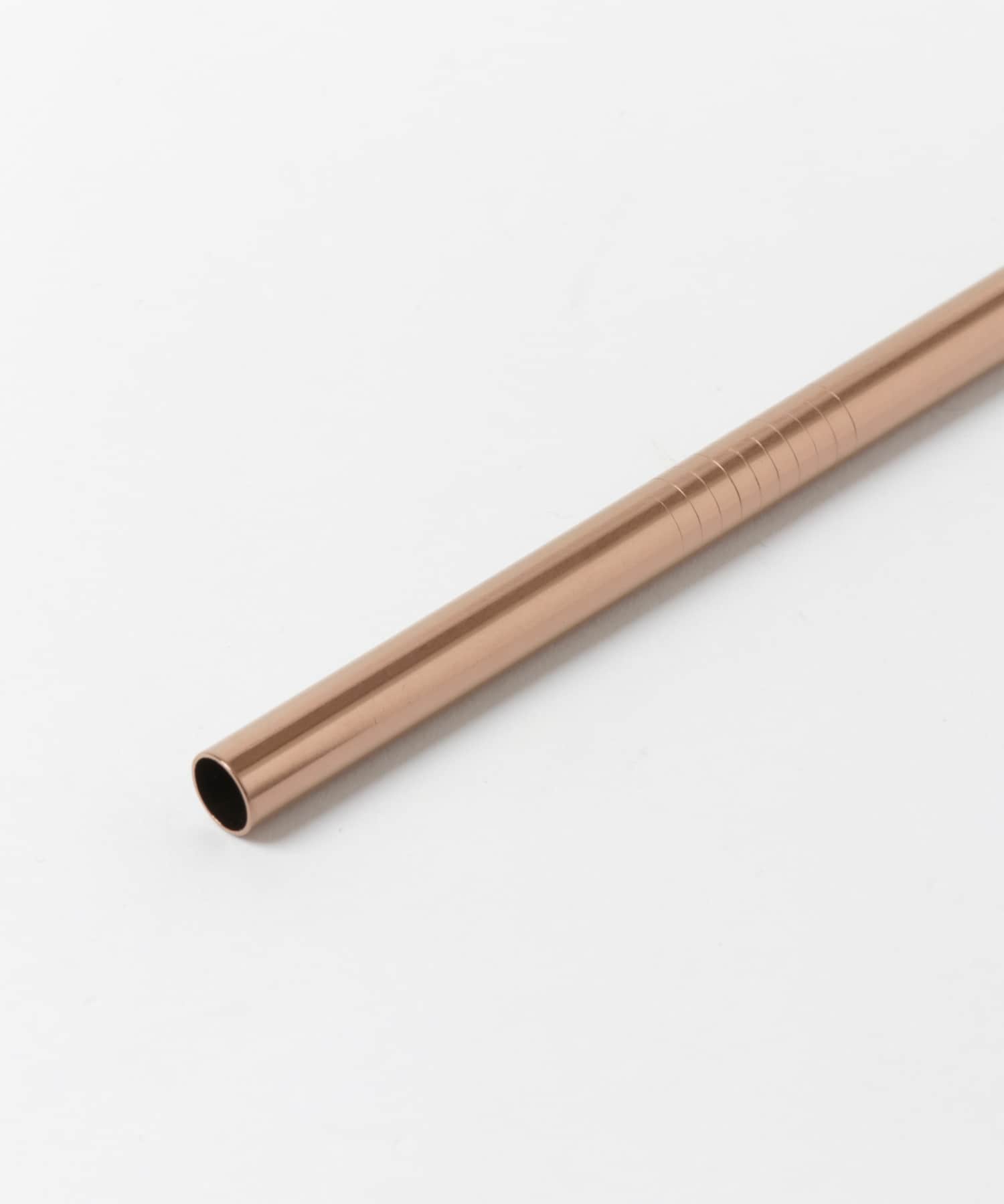 mana. ORGANIC LIVING　ステンレス製ストロー pink gold -