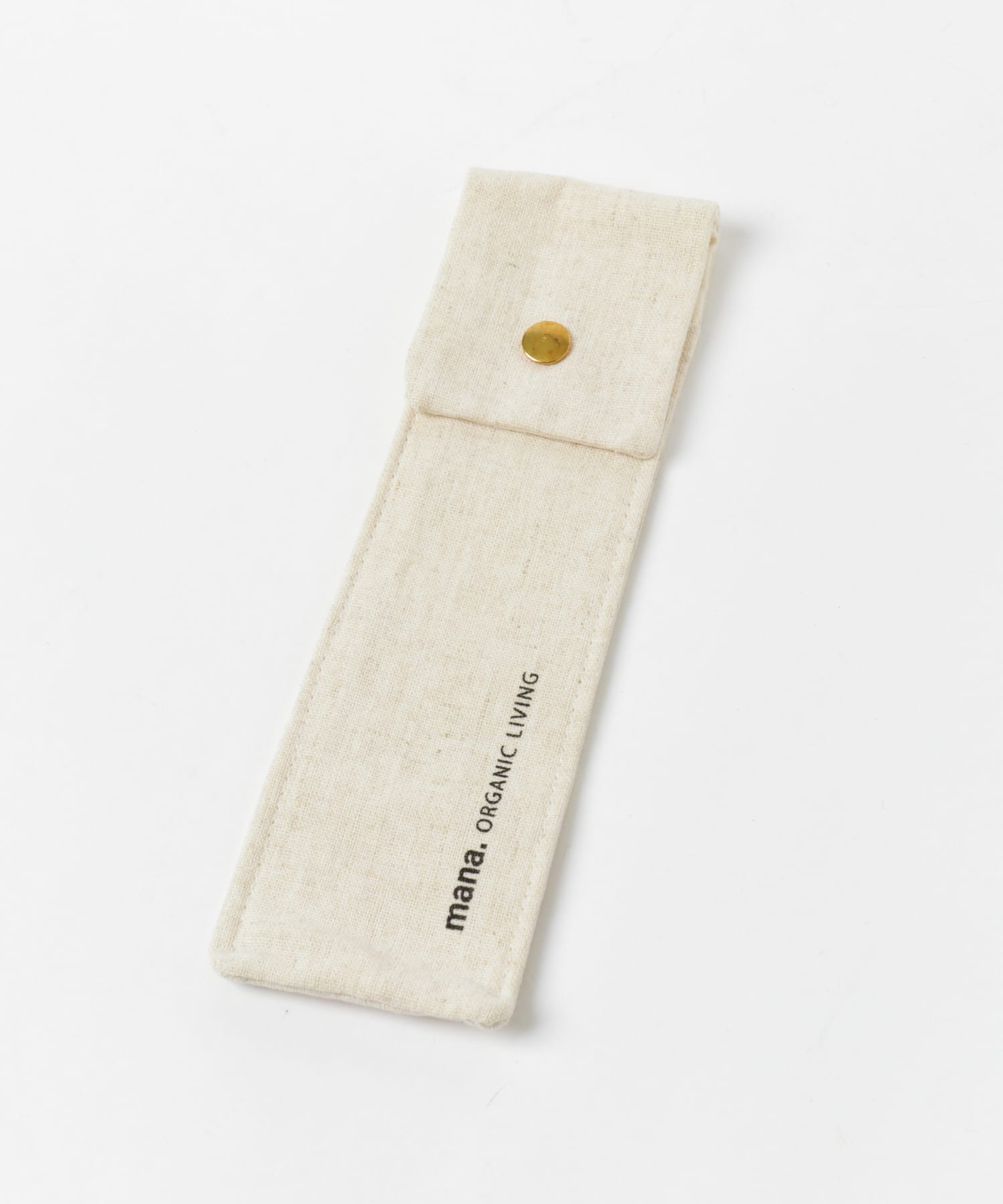 mana. ORGANIC LIVING　タピオカステンレス製ストロー slv/gld -