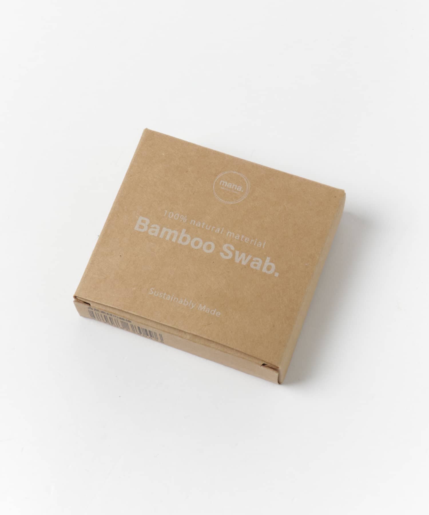 mana. ORGANIC LIVING　自然素材の綿棒 natural -