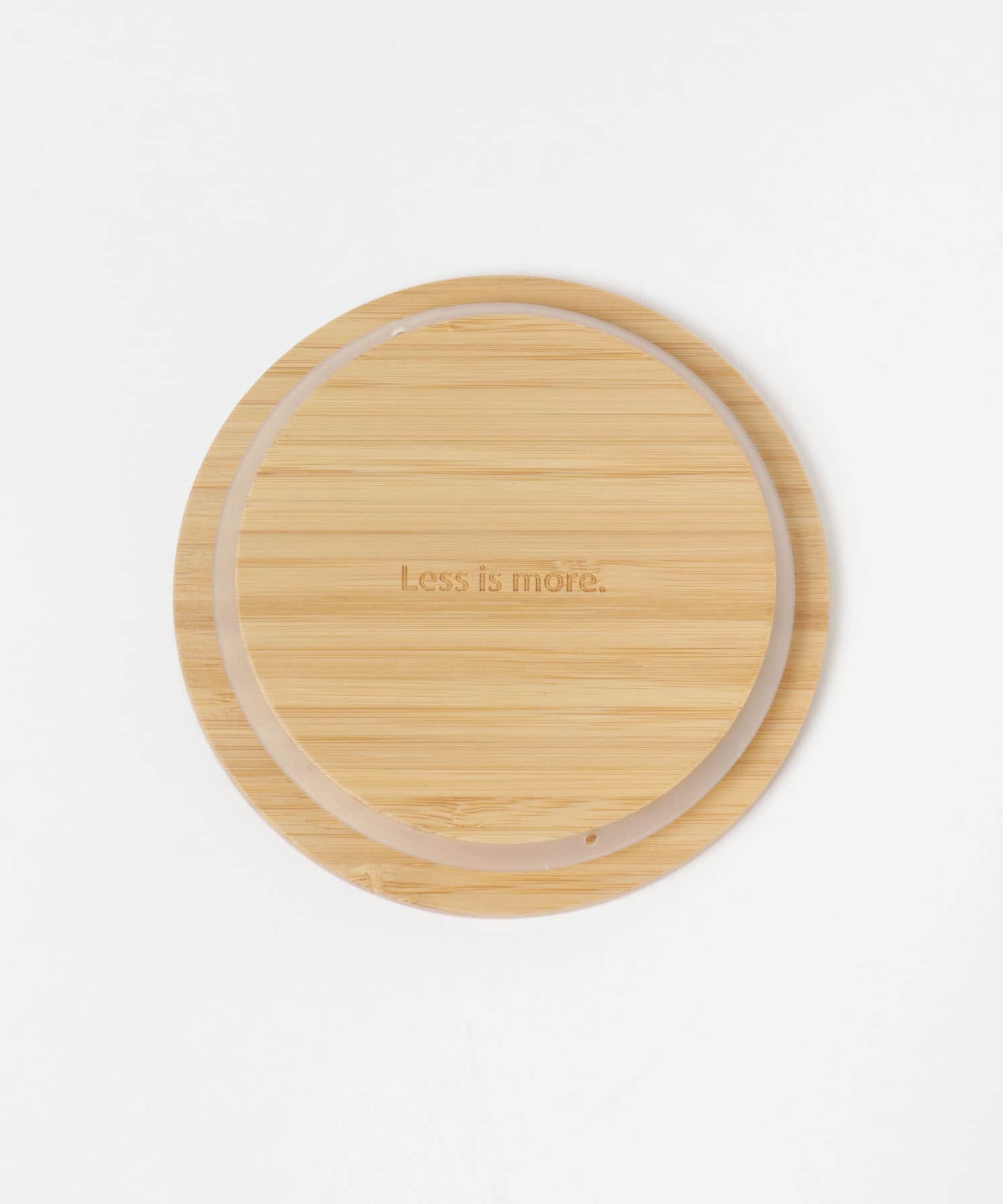 mana. ORGANIC LIVING　耐熱ガラス容器ラウンド小 natural -