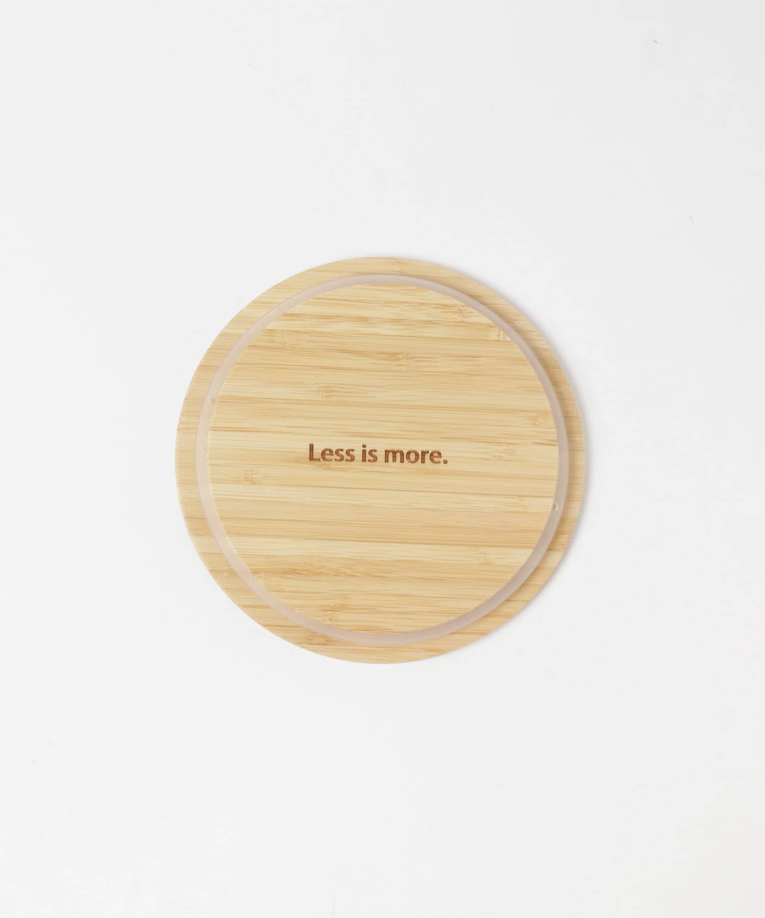 mana. ORGANIC LIVING　耐熱ガラス容器ラウンド中 natural -