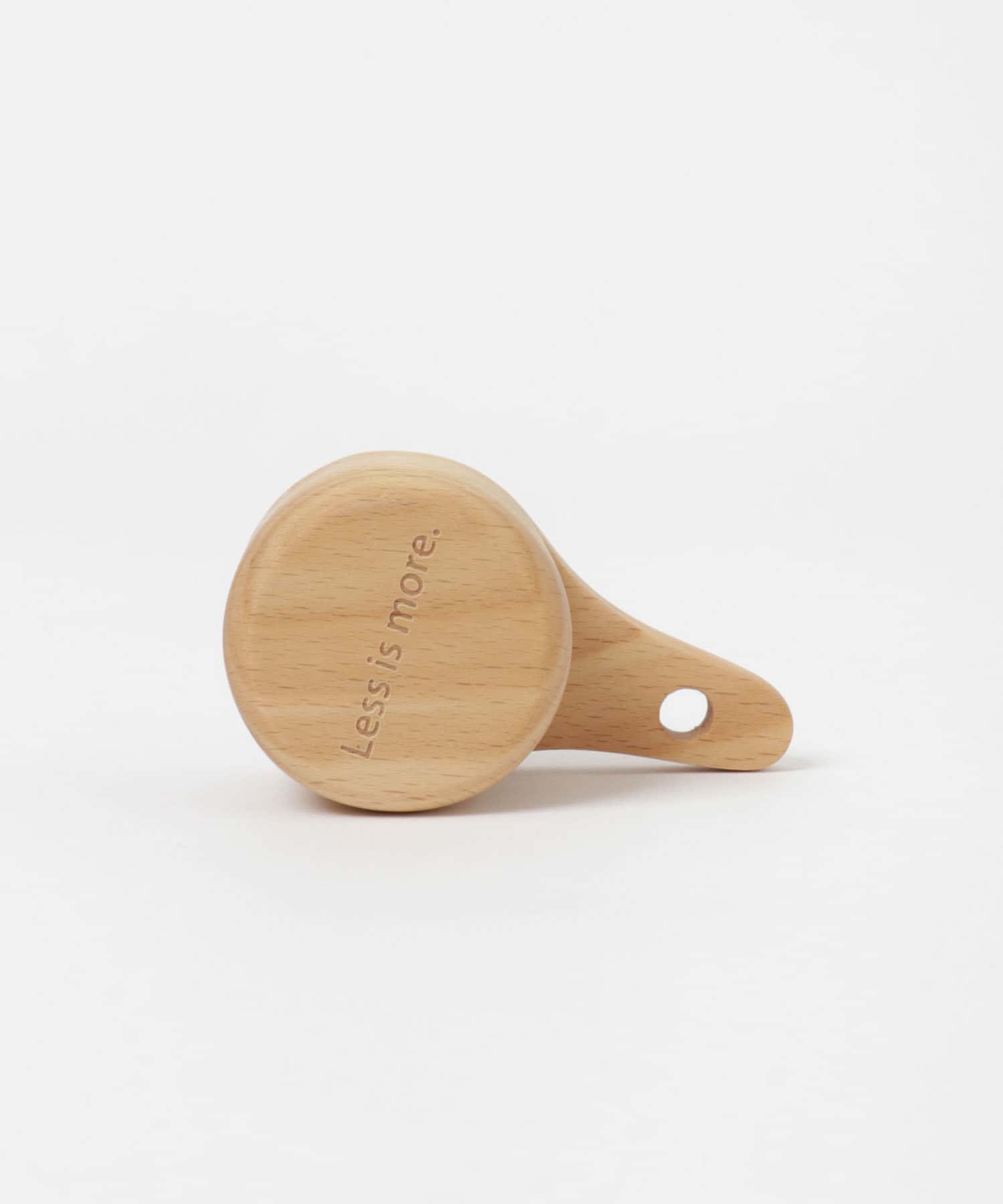 mana. ORGANIC LIVING　天然木の計量スプーン1/4カップ natural -