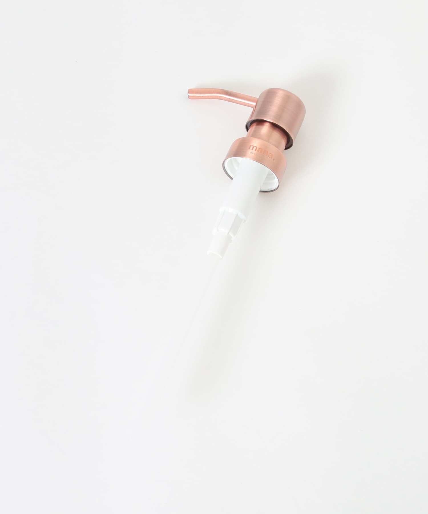 mana. ORGANIC LIVING　ソープポンプ pink gold -