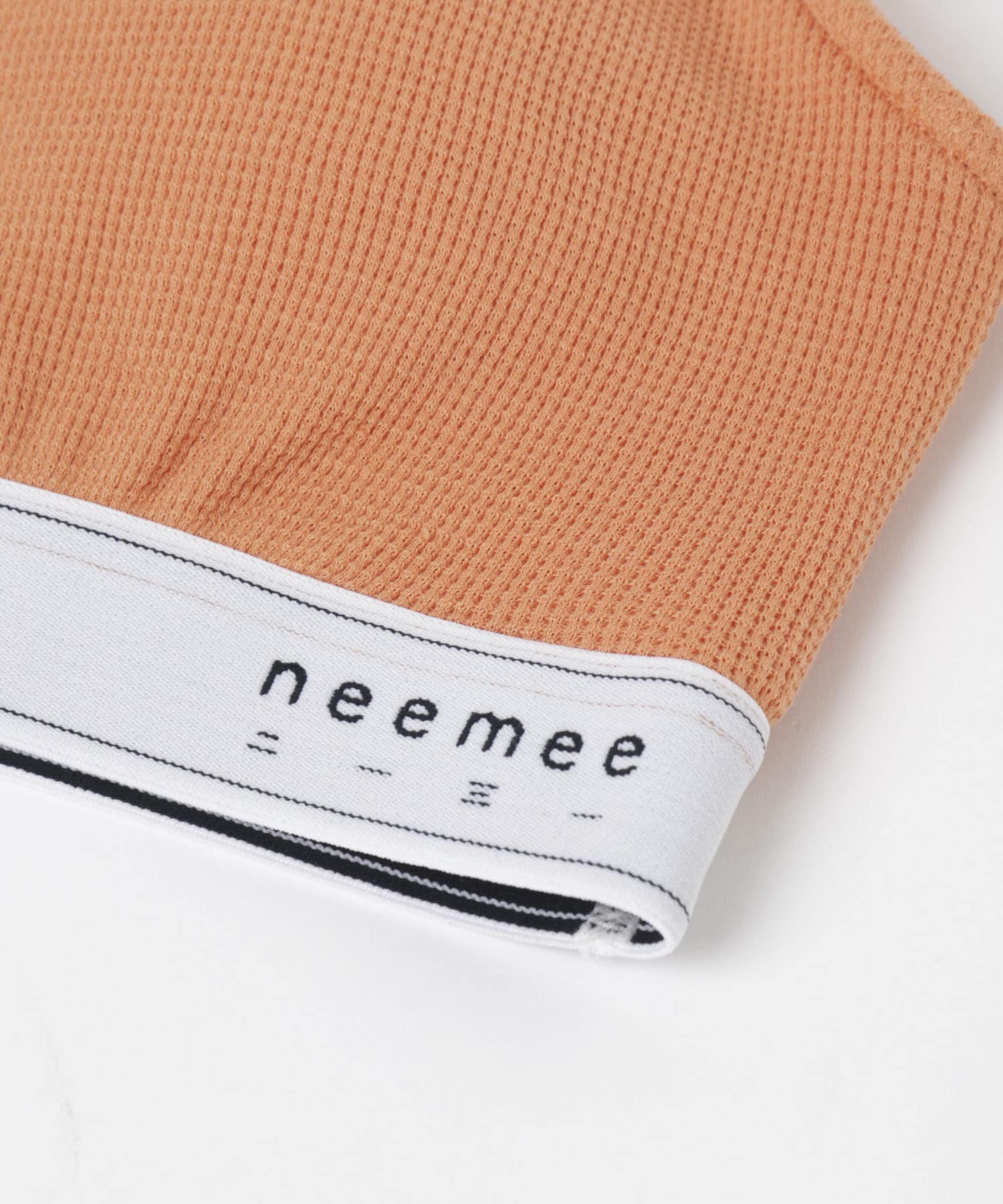 neemee　NM-ワッフルブラショーツSET ORANGE one