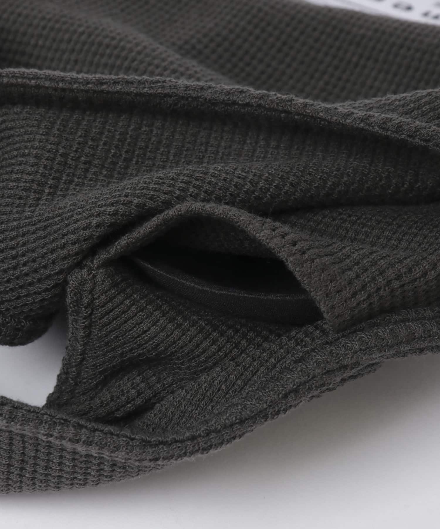 neemee　NM-ワッフルブラショーツSET BLACK one
