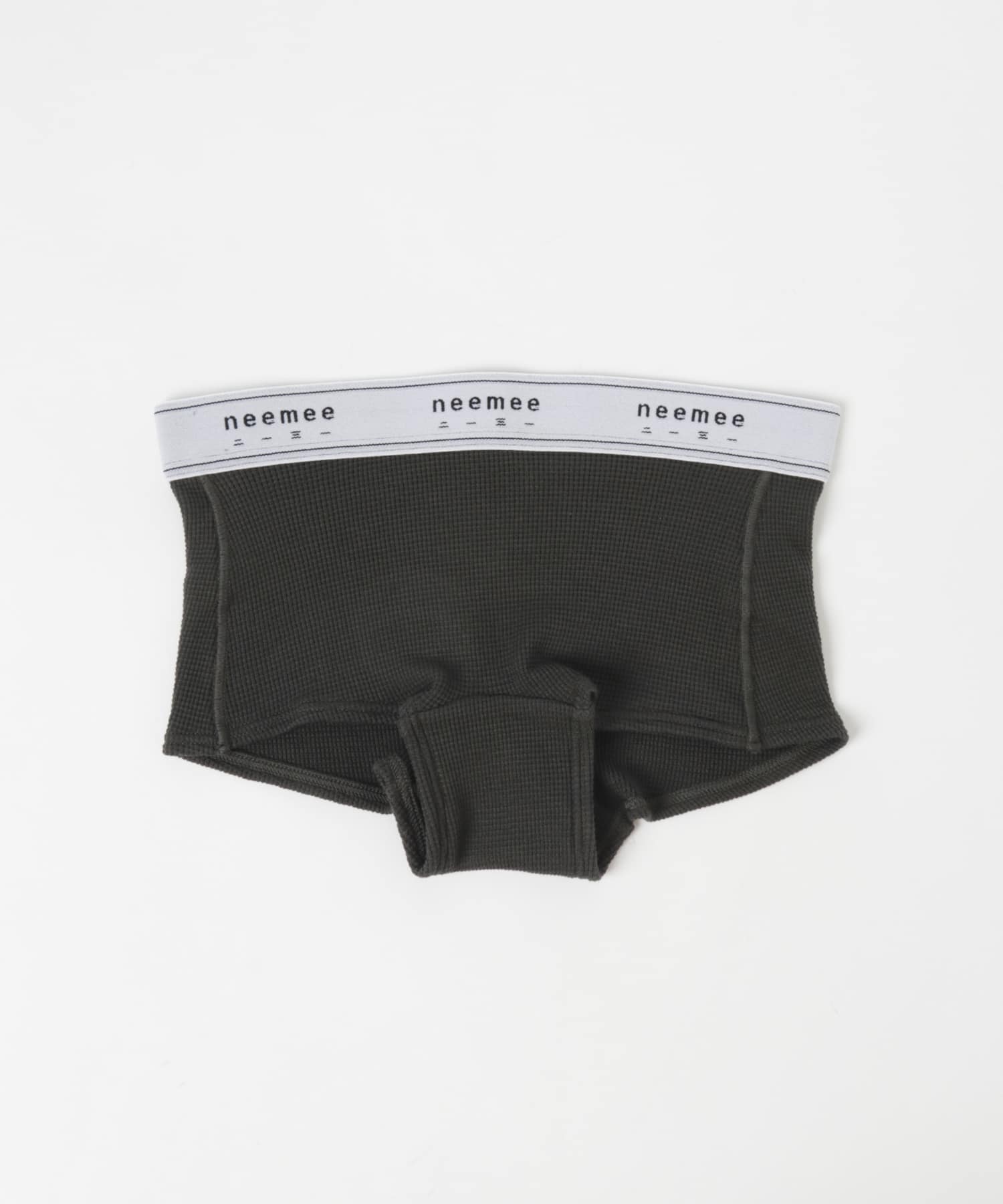 neemee　NM-ワッフルブラショーツSET BLACK one