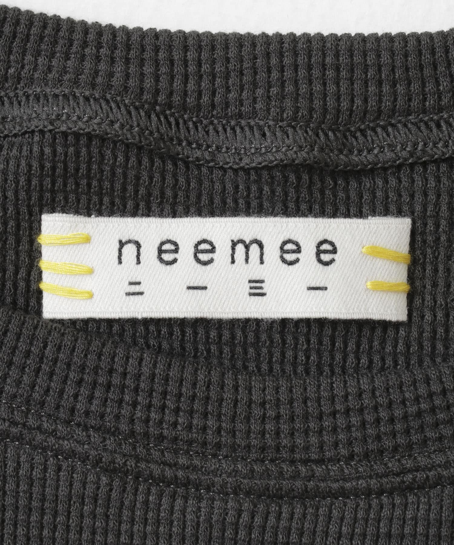 neemee　NM-ワッフルロンT&レギンスSET BLACK one