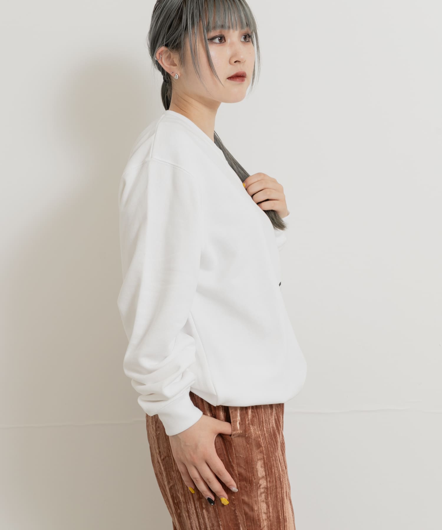 身長：156cm サイズ：L