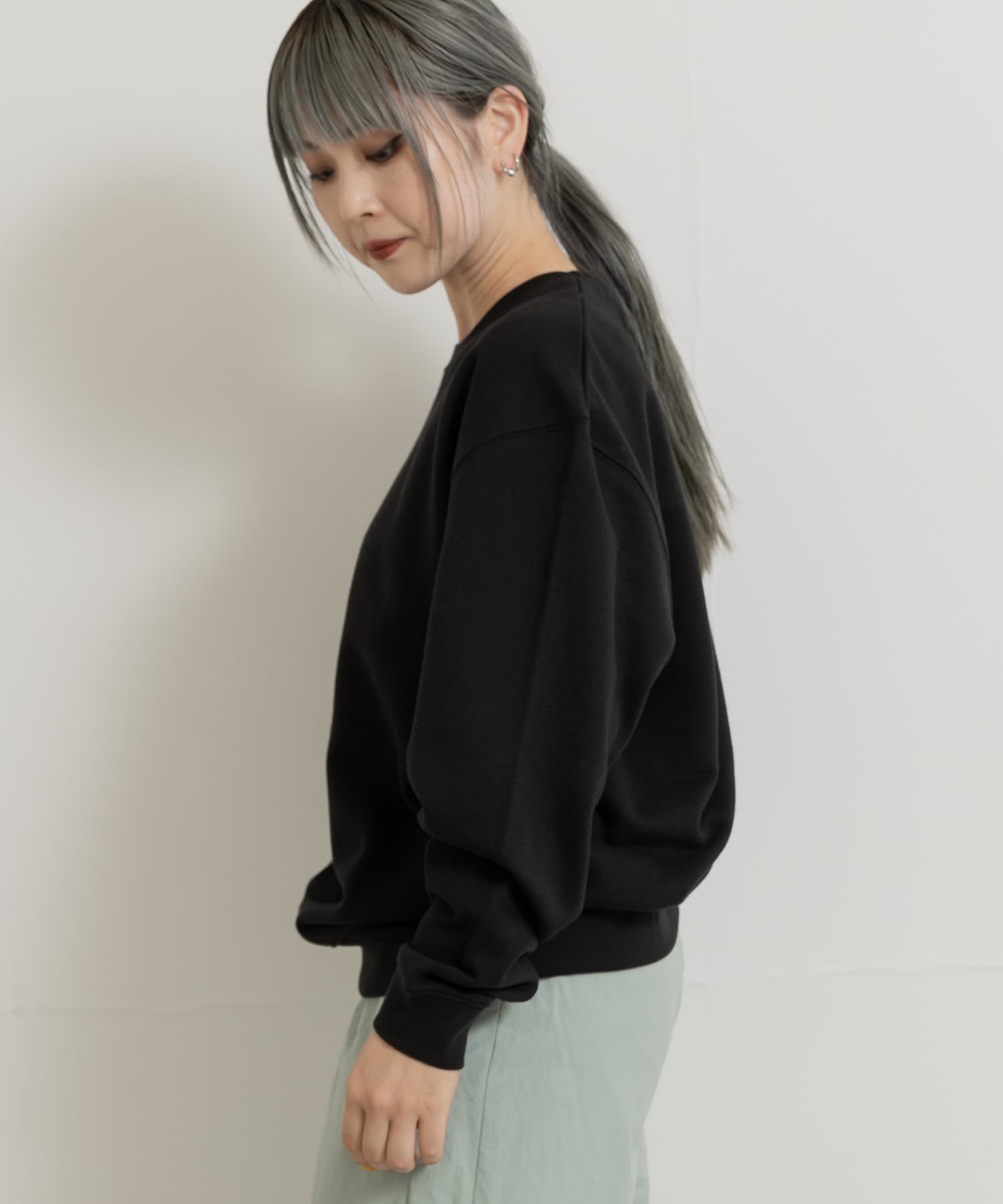 身長：156cm サイズ：L